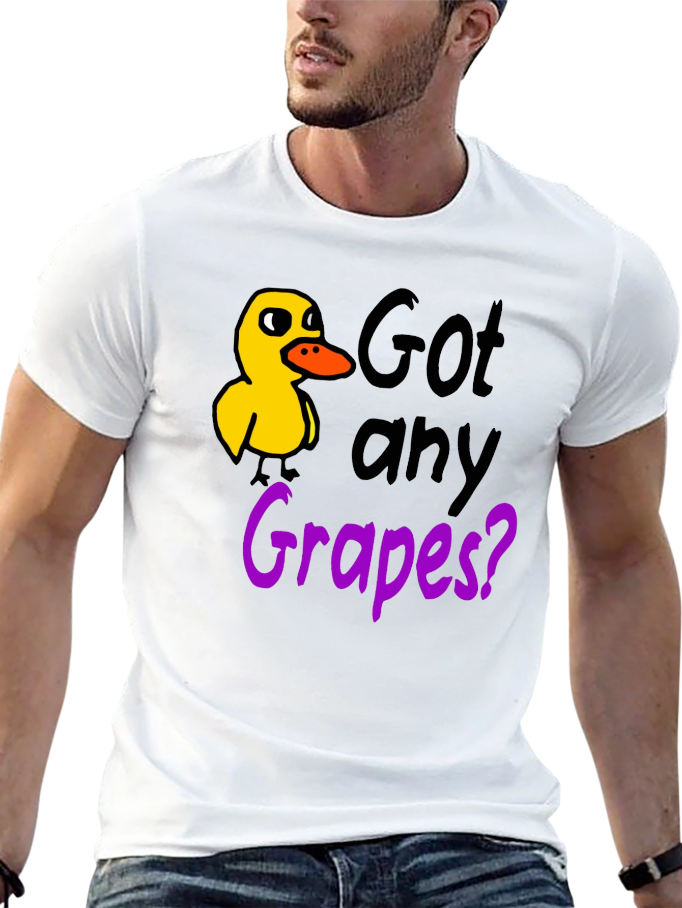 Got Any Grapes? Duck T-Shirt