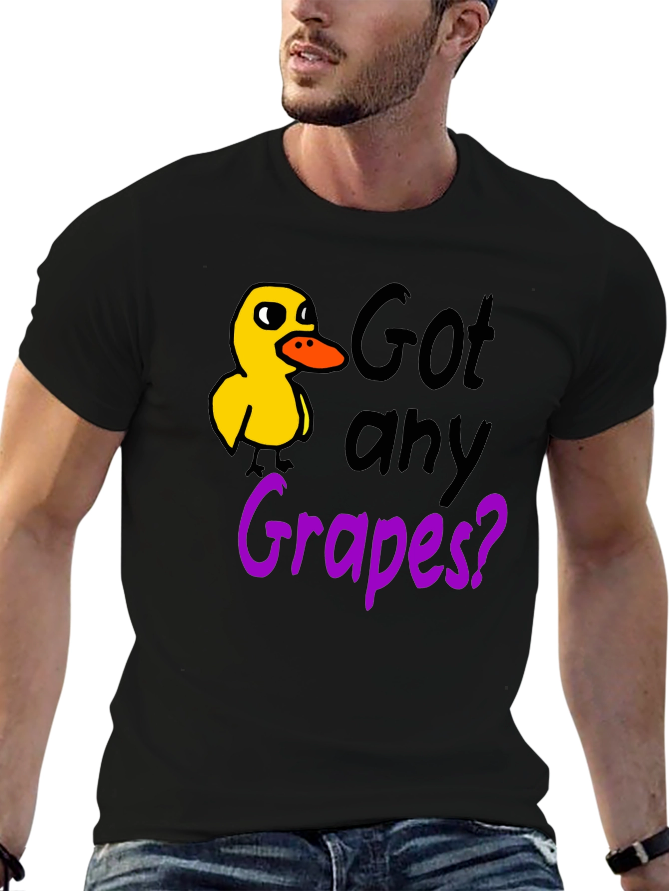 Got Any Grapes? Duck T-Shirt