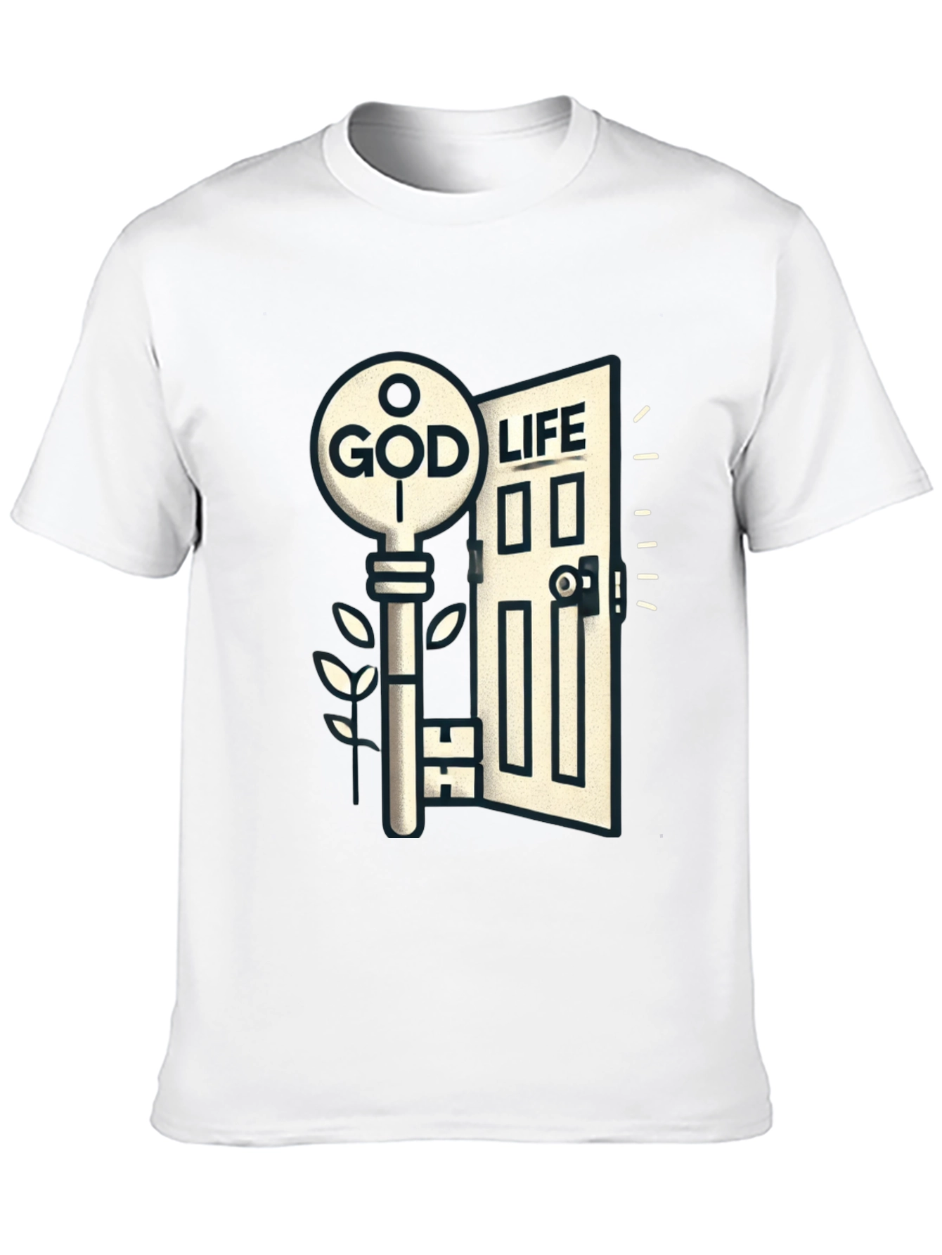God is the Key to Life T-Shirt