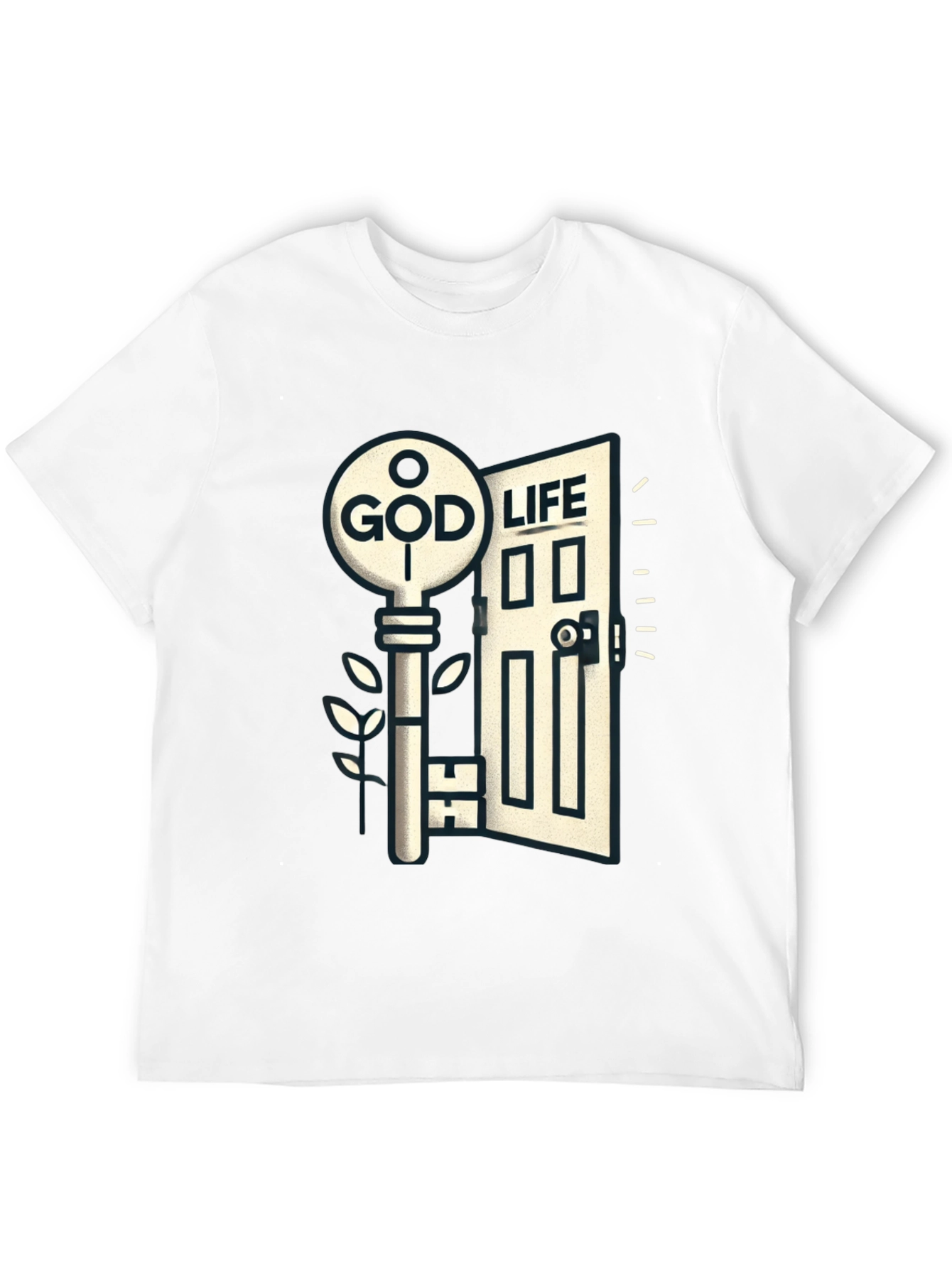 God is the Key to Life T-Shirt