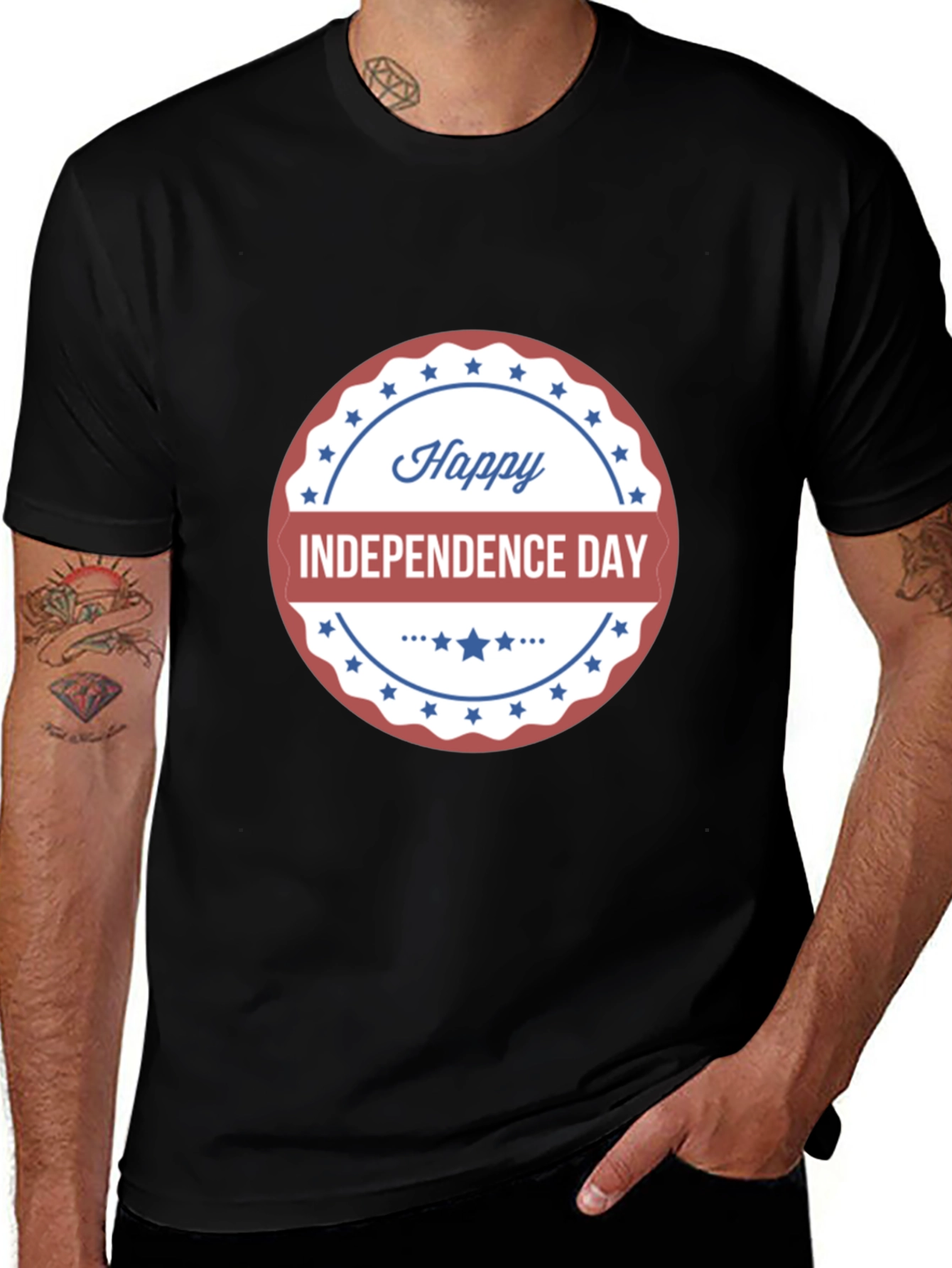 Independence Day Graphic Tee - Patriotic Style