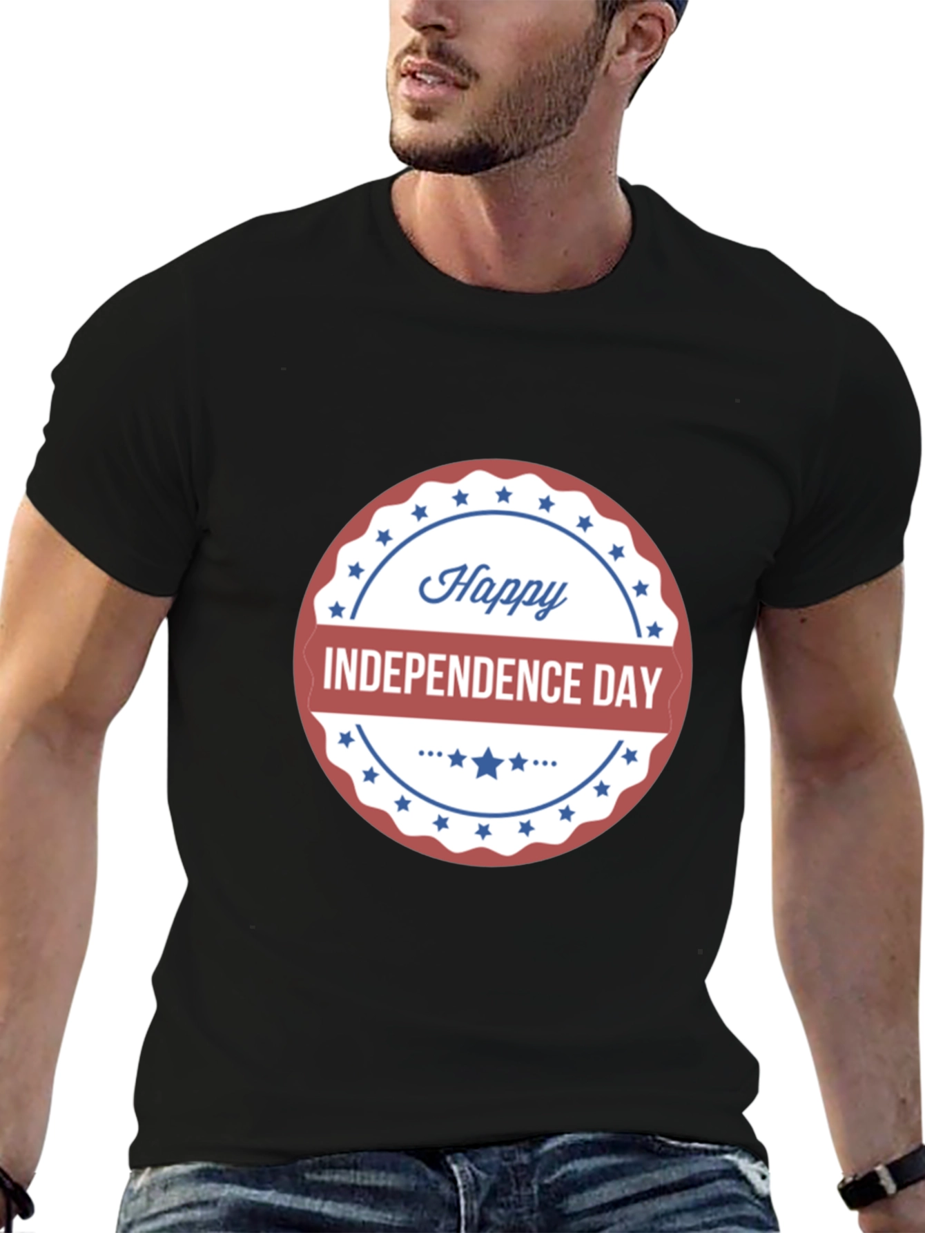 Independence Day Graphic Tee - Patriotic Style