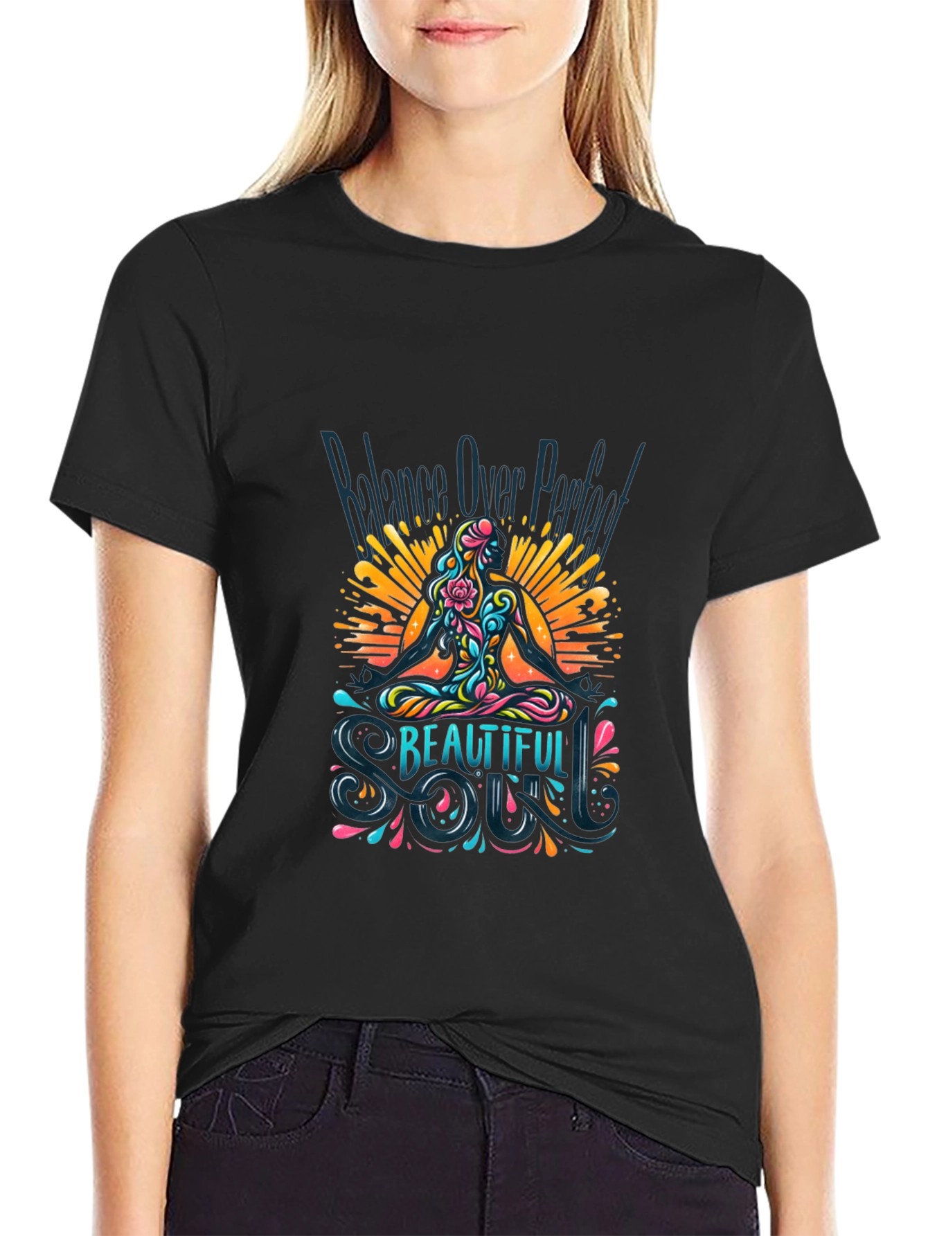Balance Over Perfect Graphic T-Shirt