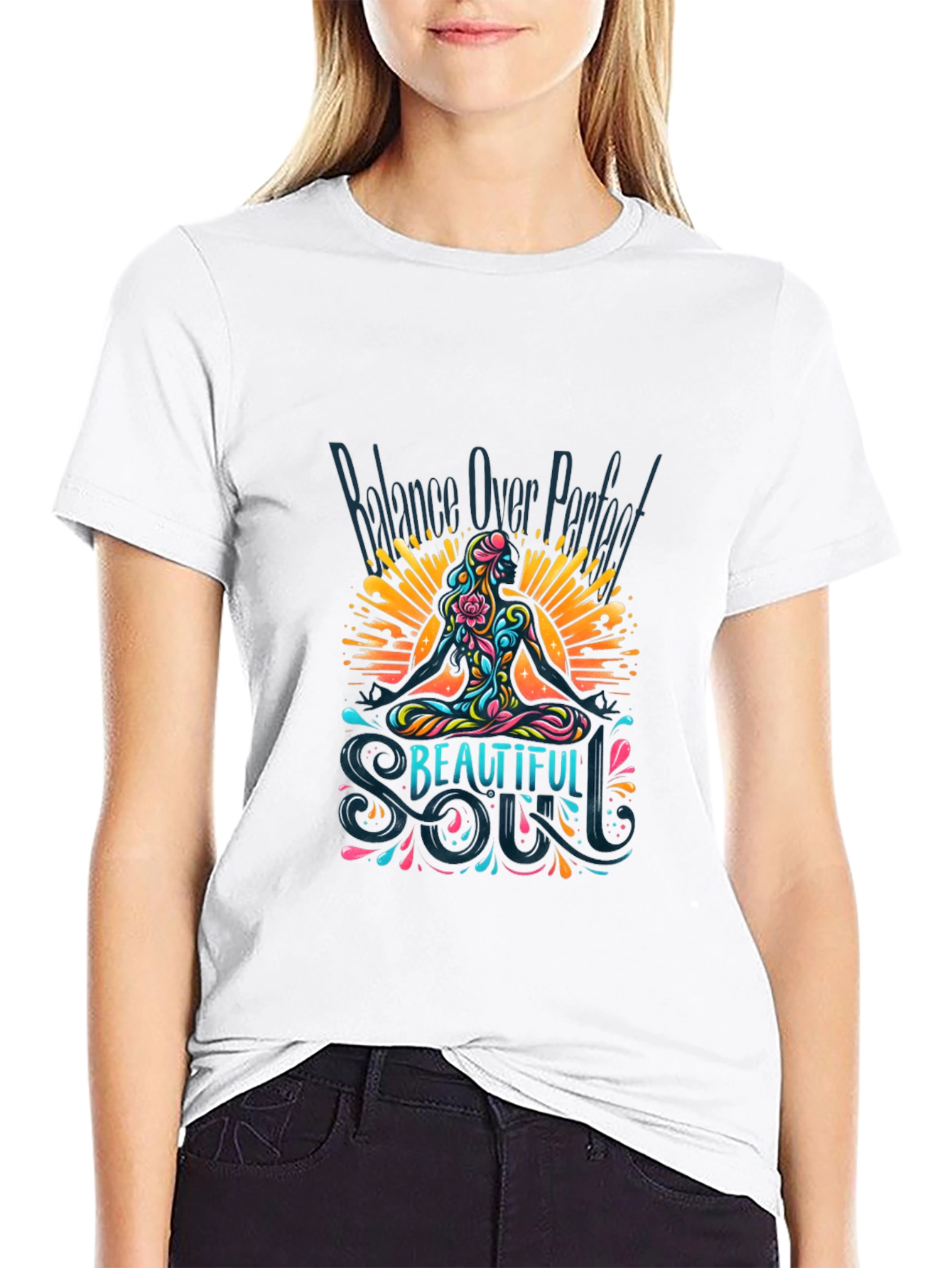 Balance Over Perfect Graphic T-Shirt