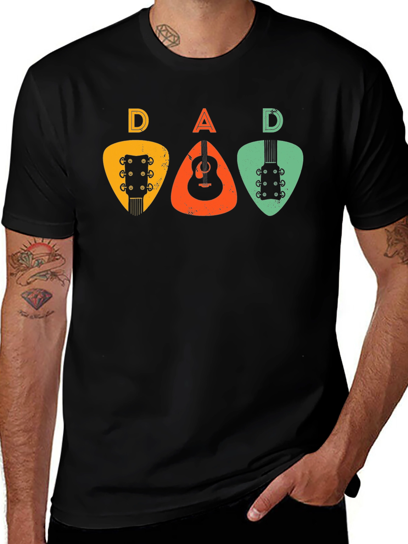 Guitar Pick Dad T-Shirt