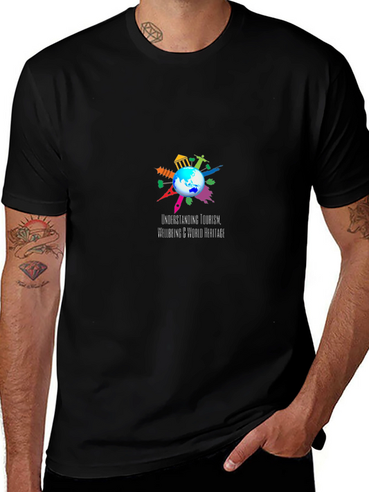 Tourism Wellbeing Heritage Black T-Shirt