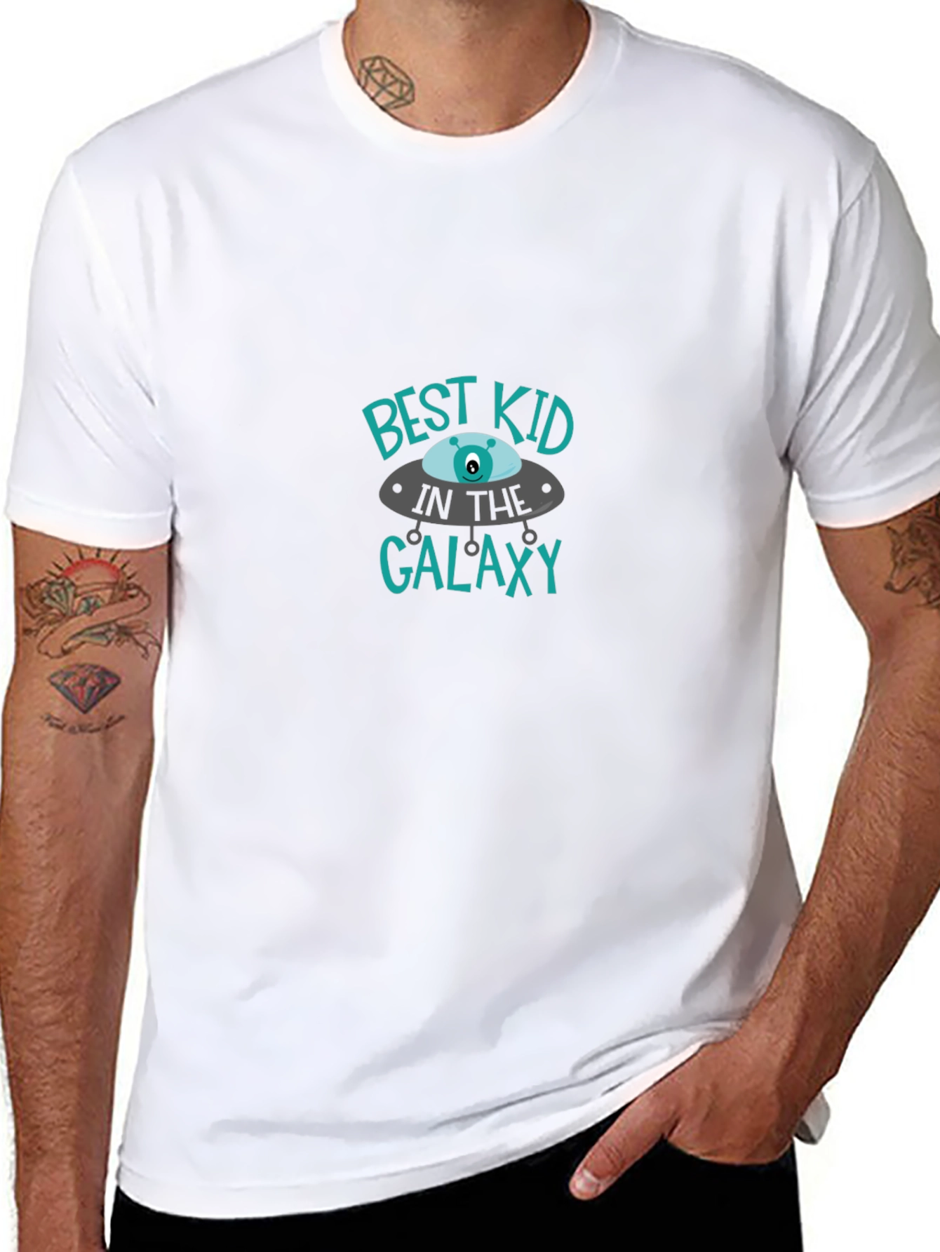 Best Kid in the Galaxy T-Shirt - Black