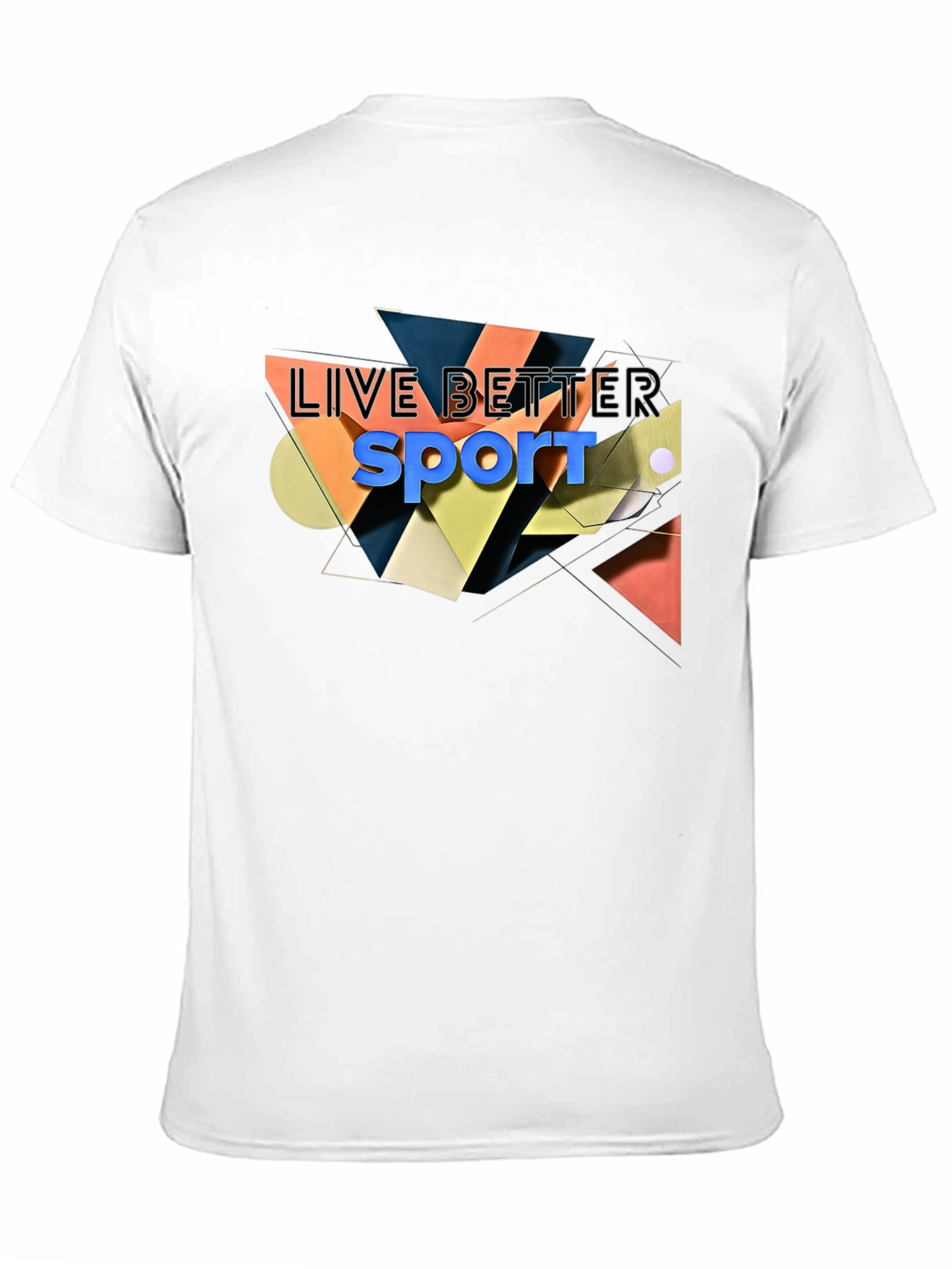 Live Better Sport Black T-Shirt