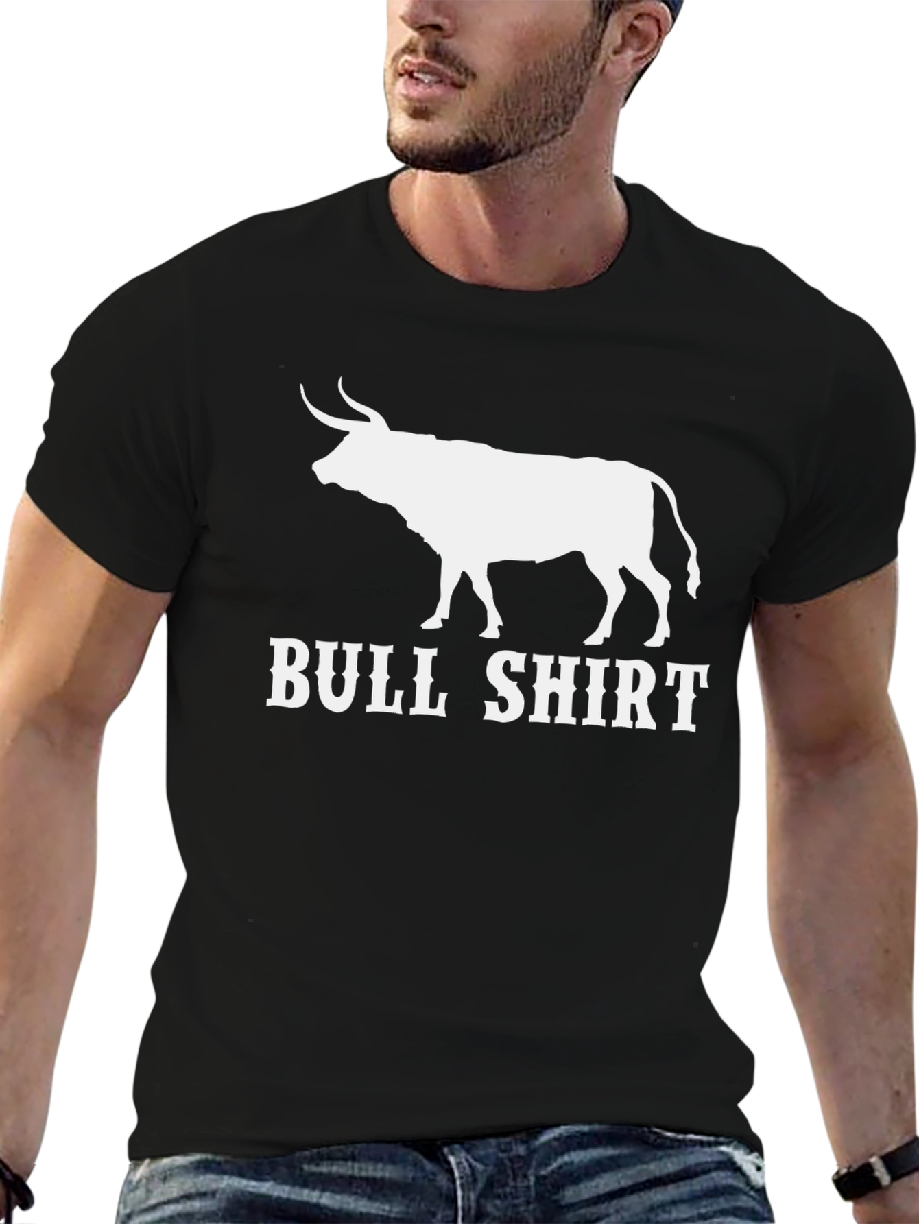 Bull Shirt Novelty Graphic Tee