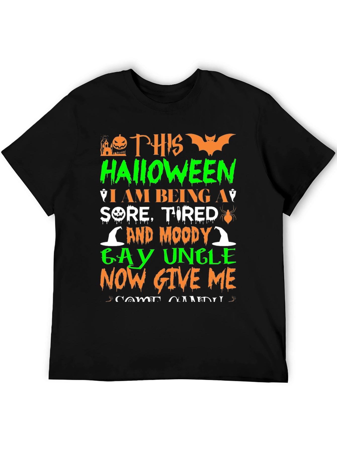 Humorous Halloween Themed T-Shirt