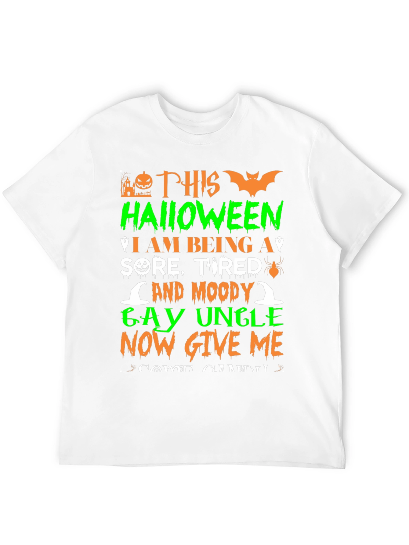 Humorous Halloween Themed T-Shirt