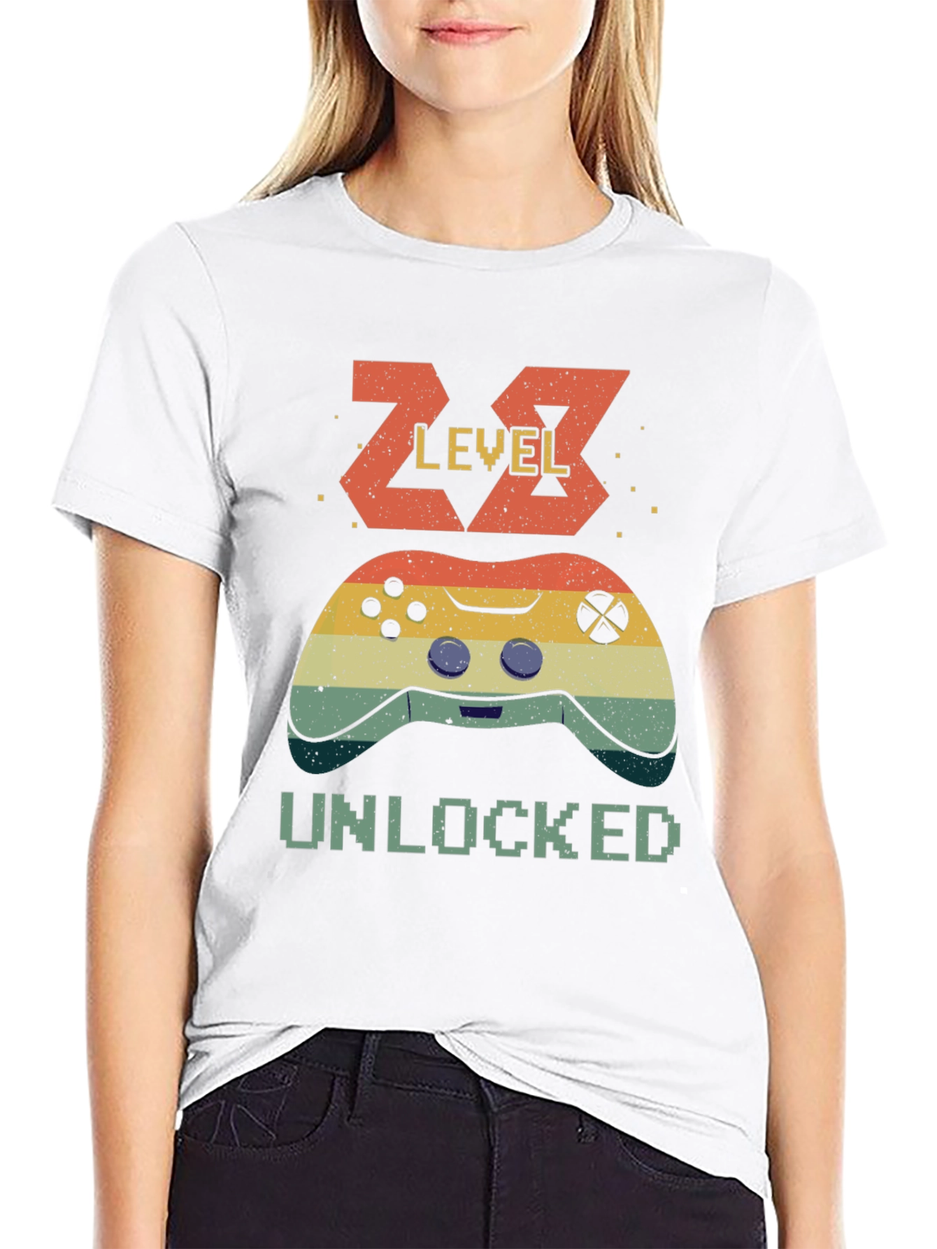 Level 23 Unlocked Gamer T-Shirt
