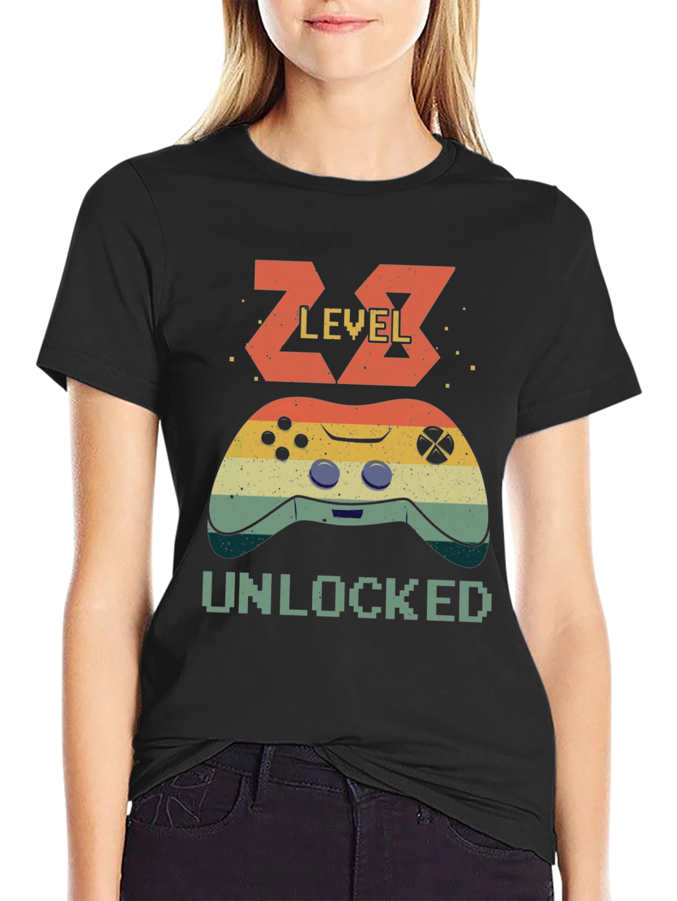Level 23 Unlocked Gamer T-Shirt