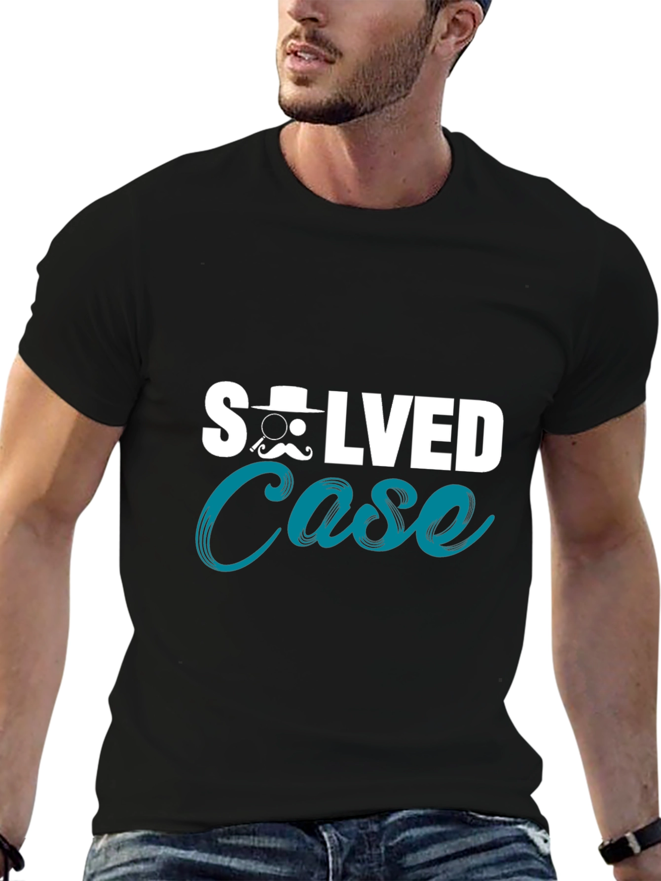 Solved Case Detective T-Shirt - Sleuth Style!