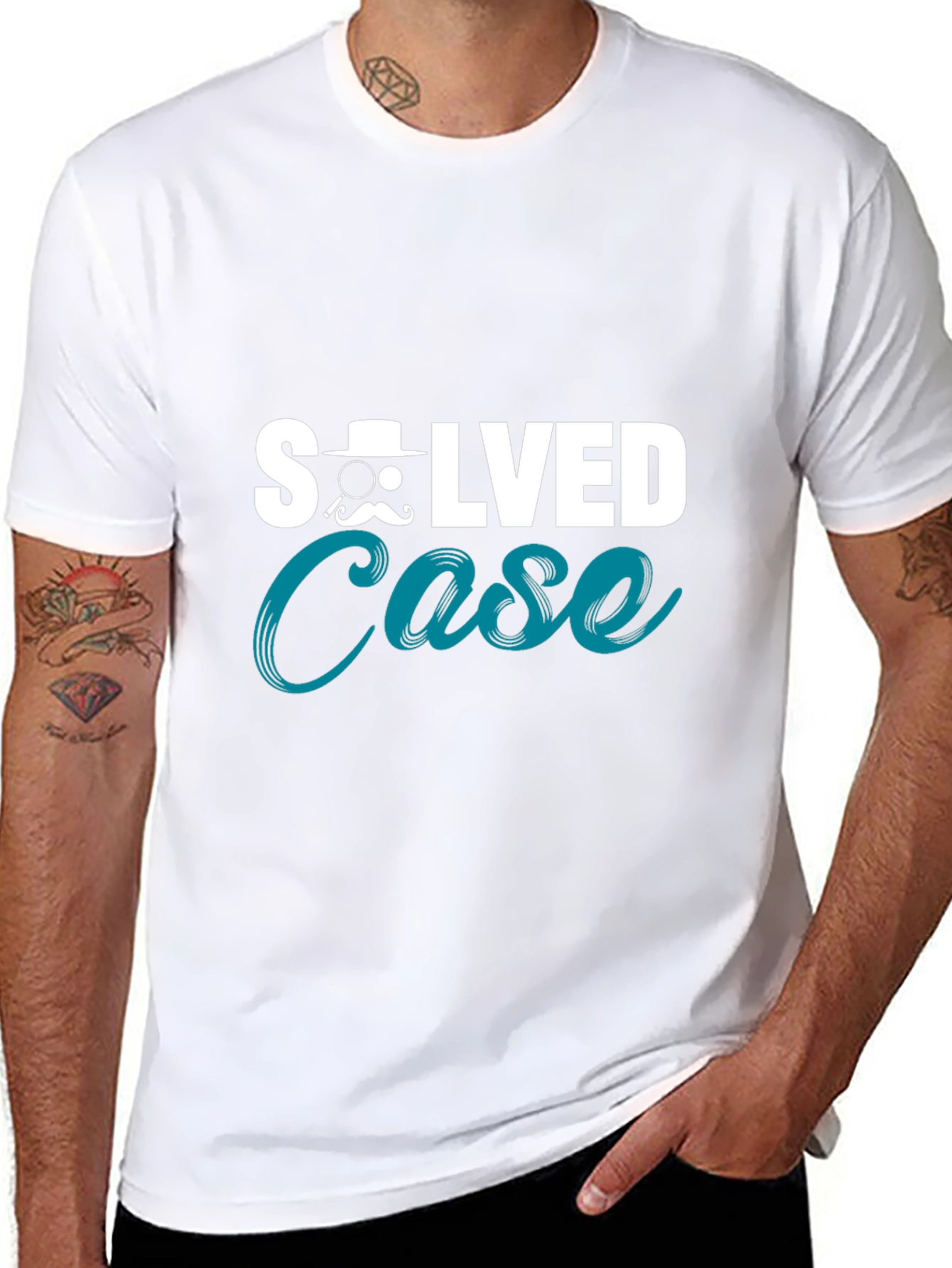Solved Case Detective T-Shirt - Sleuth Style!