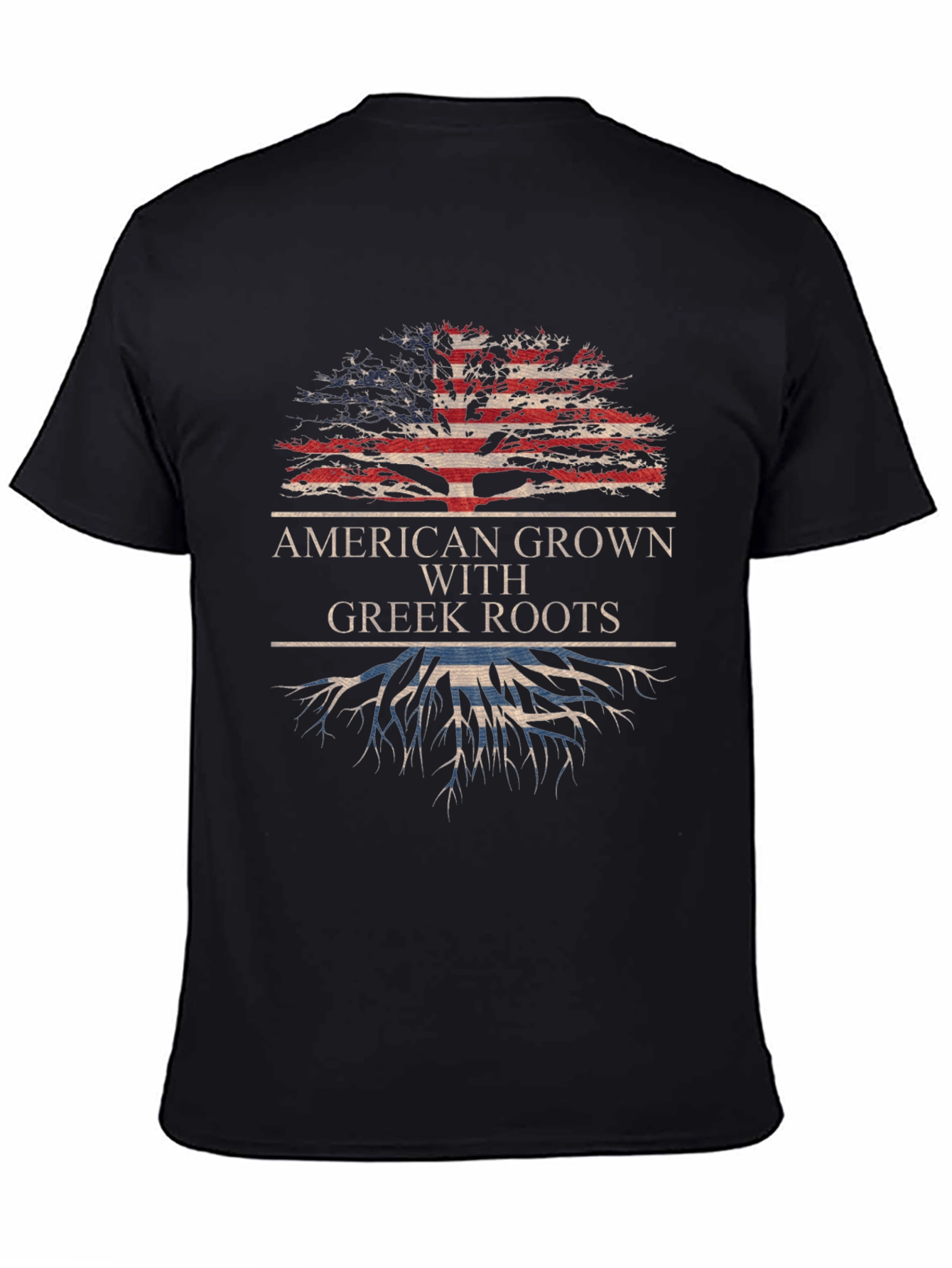 American Grown with Greek Roots T-Shirt