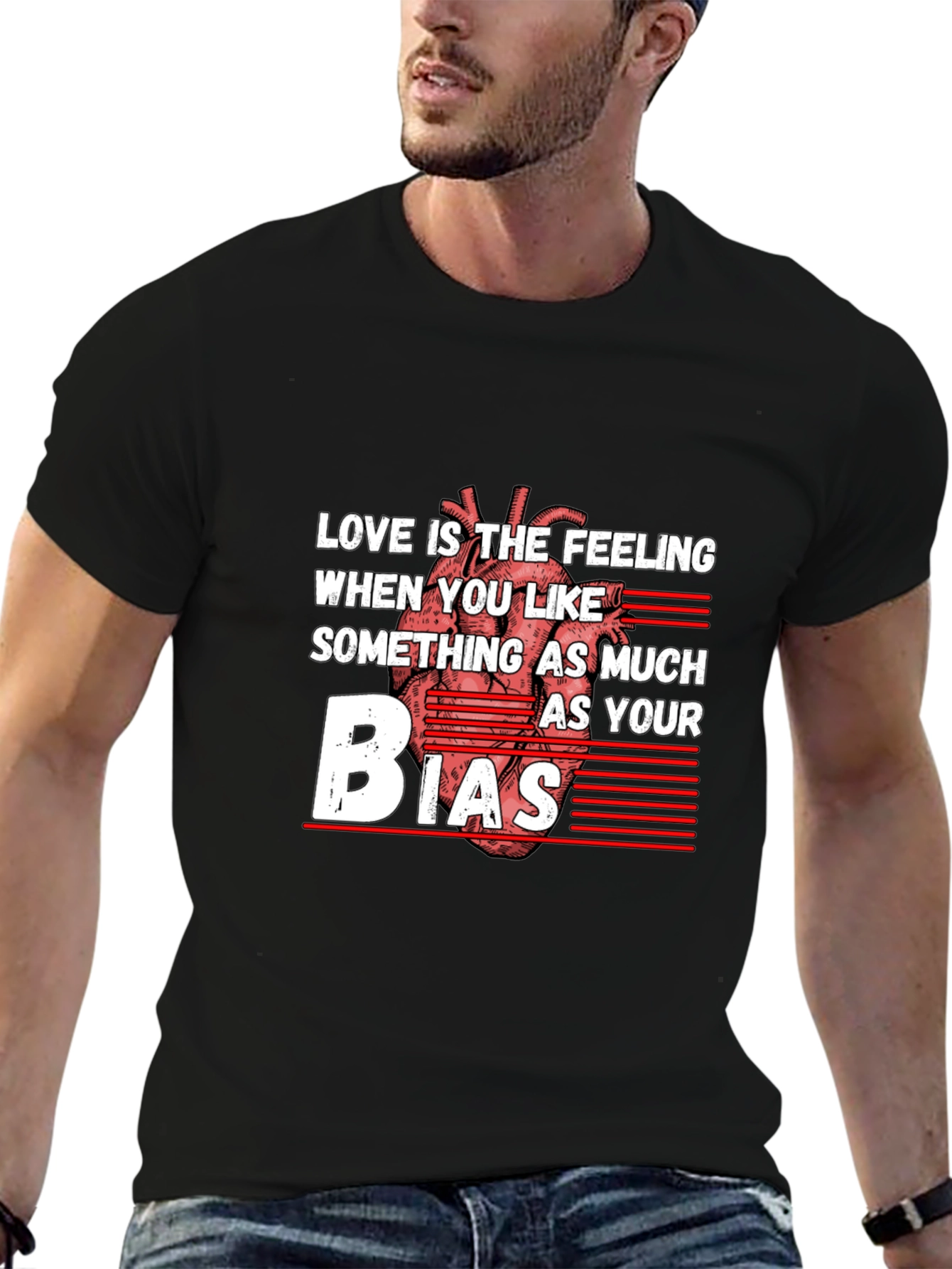Love Bias T-Shirt - Funny Graphic Tee