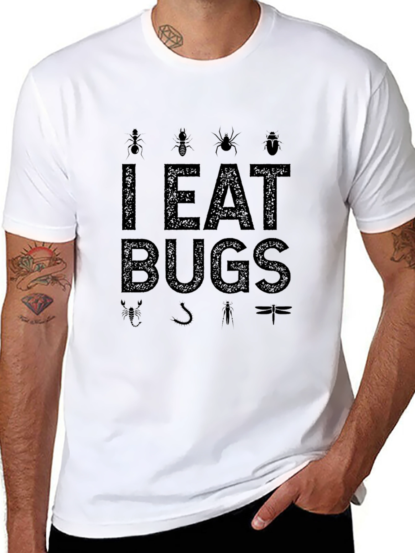 I Eat Bugs Graphic T-Shirt