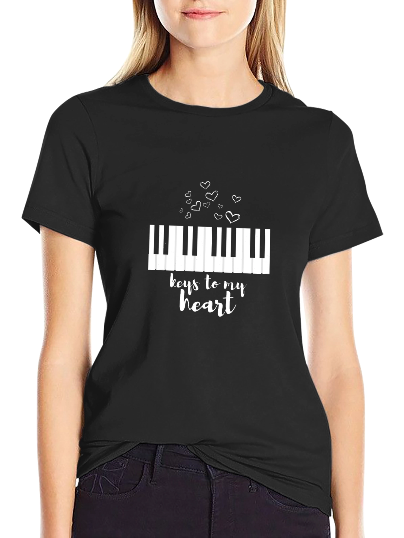 Keys To My Heart Piano T-Shirt