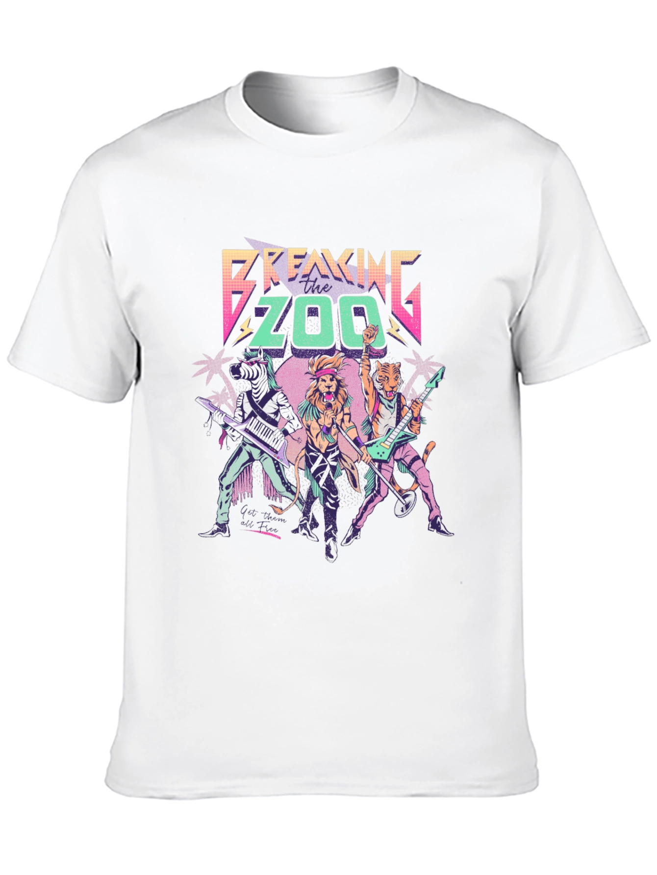 Breaking Zoo Black T-Shirt