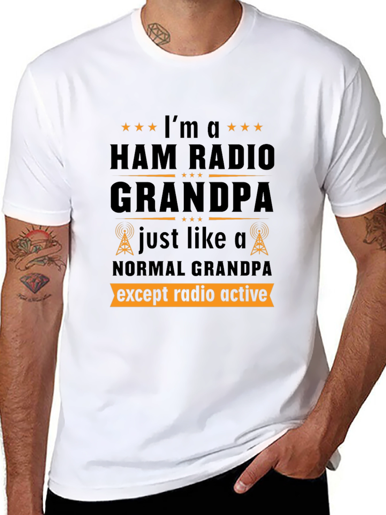 Ham Radio Grandpa T-Shirt