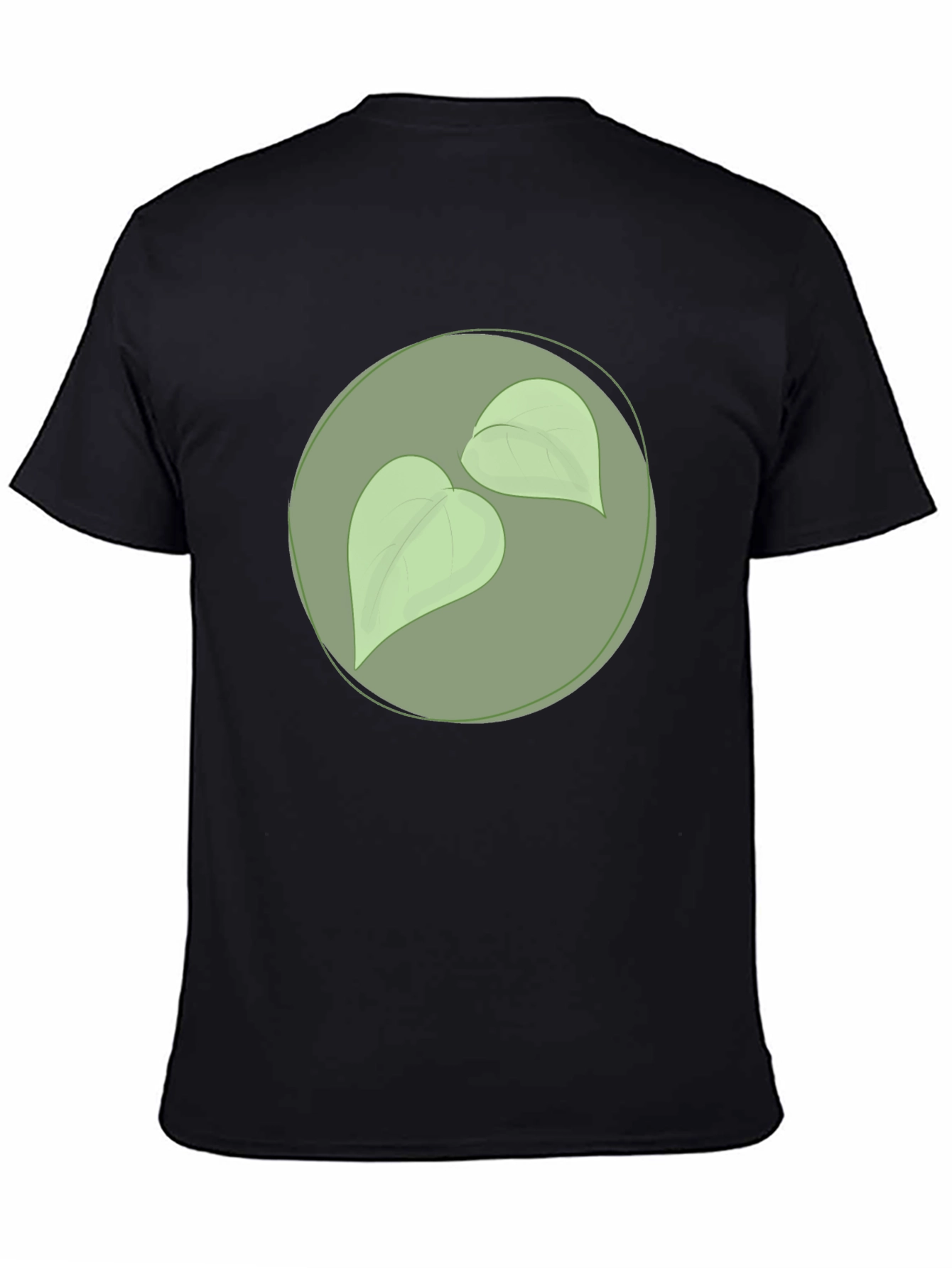 Nature Leaf Graphic Tee - Stylish Casual Comfort
