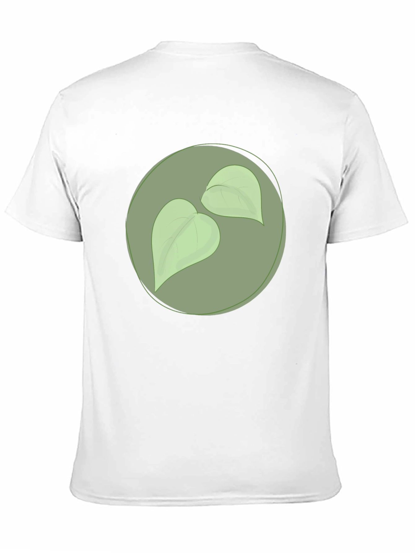 Nature Leaf Graphic Tee - Stylish Casual Comfort