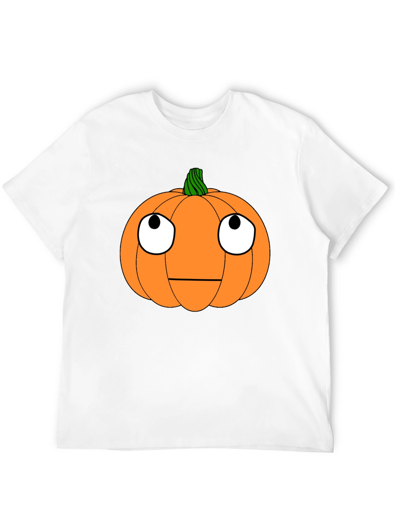 Funny Pumpkin Face Halloween T-Shirt