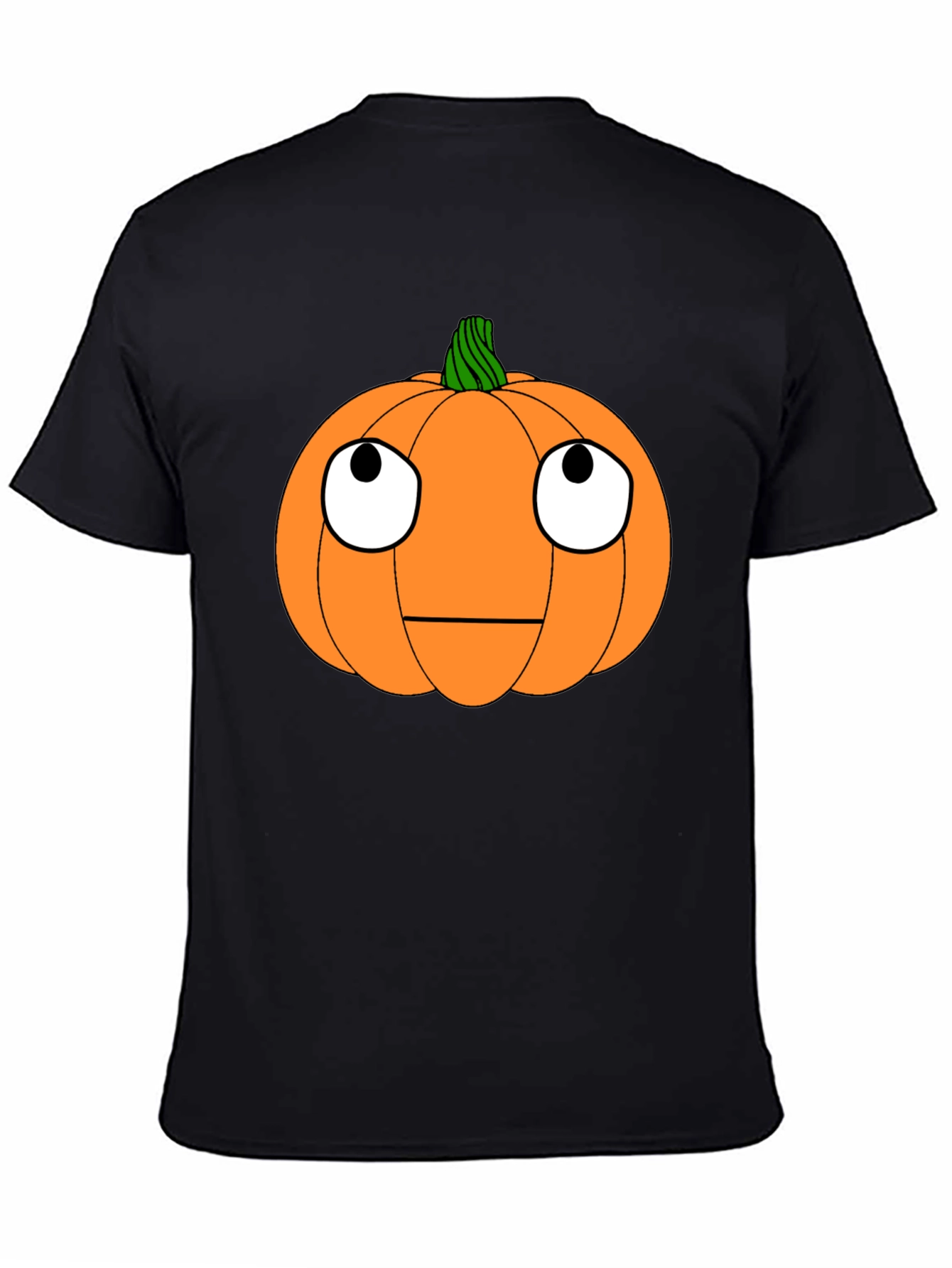 Funny Pumpkin Face Halloween T-Shirt