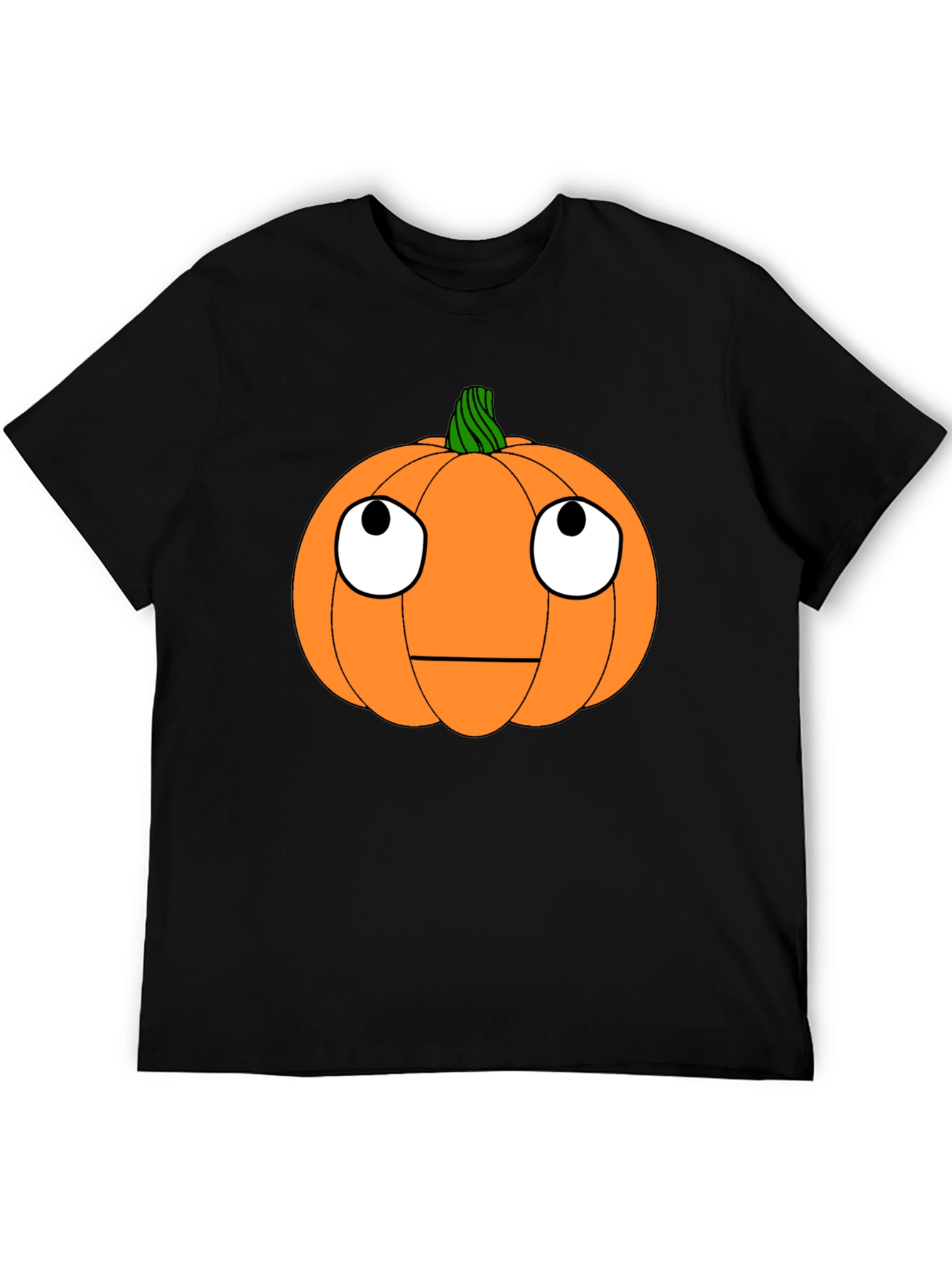 Funny Pumpkin Face Halloween T-Shirt