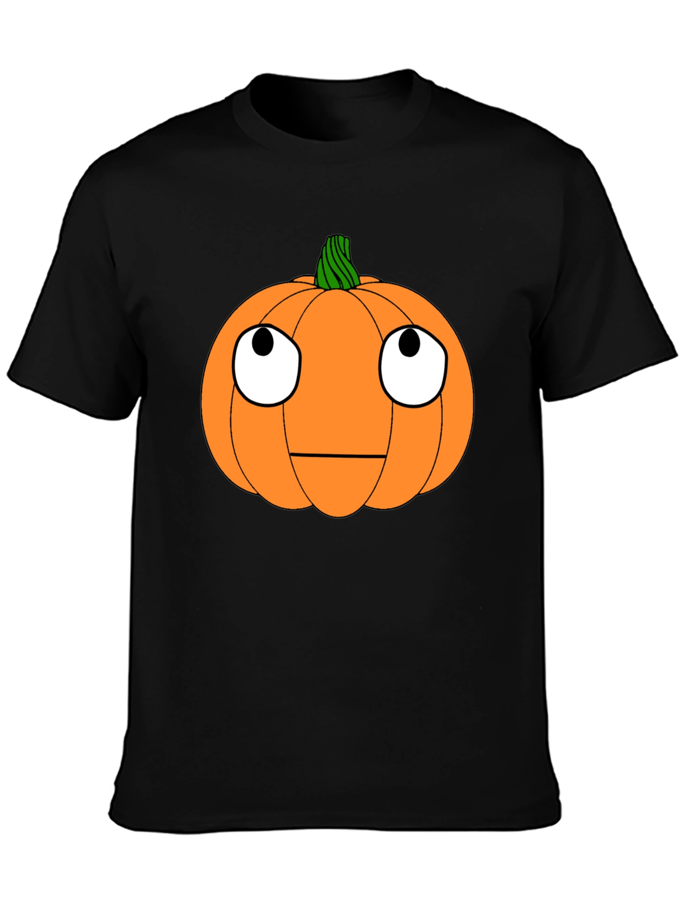 Funny Pumpkin Face Halloween T-Shirt