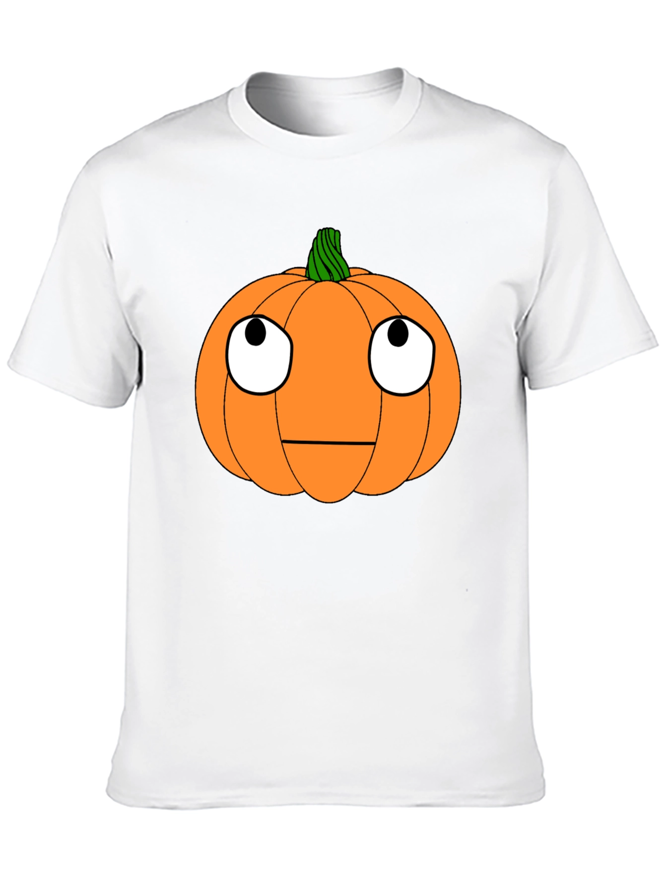 Funny Pumpkin Face Halloween T-Shirt