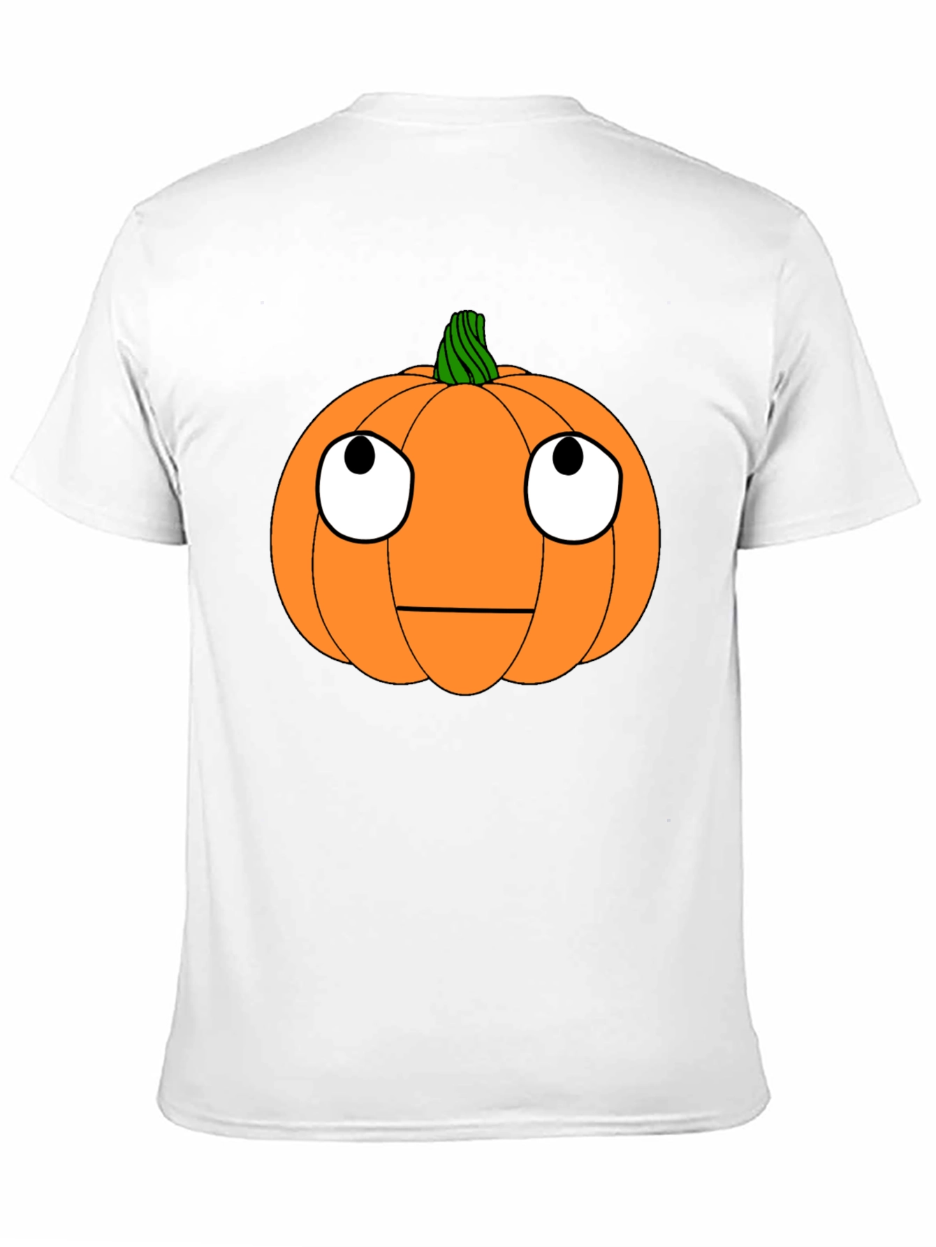 Funny Pumpkin Face Halloween T-Shirt