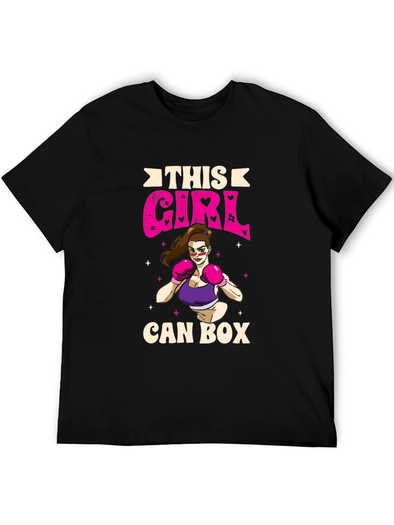 This Girl Can Box Graphic T-Shirt