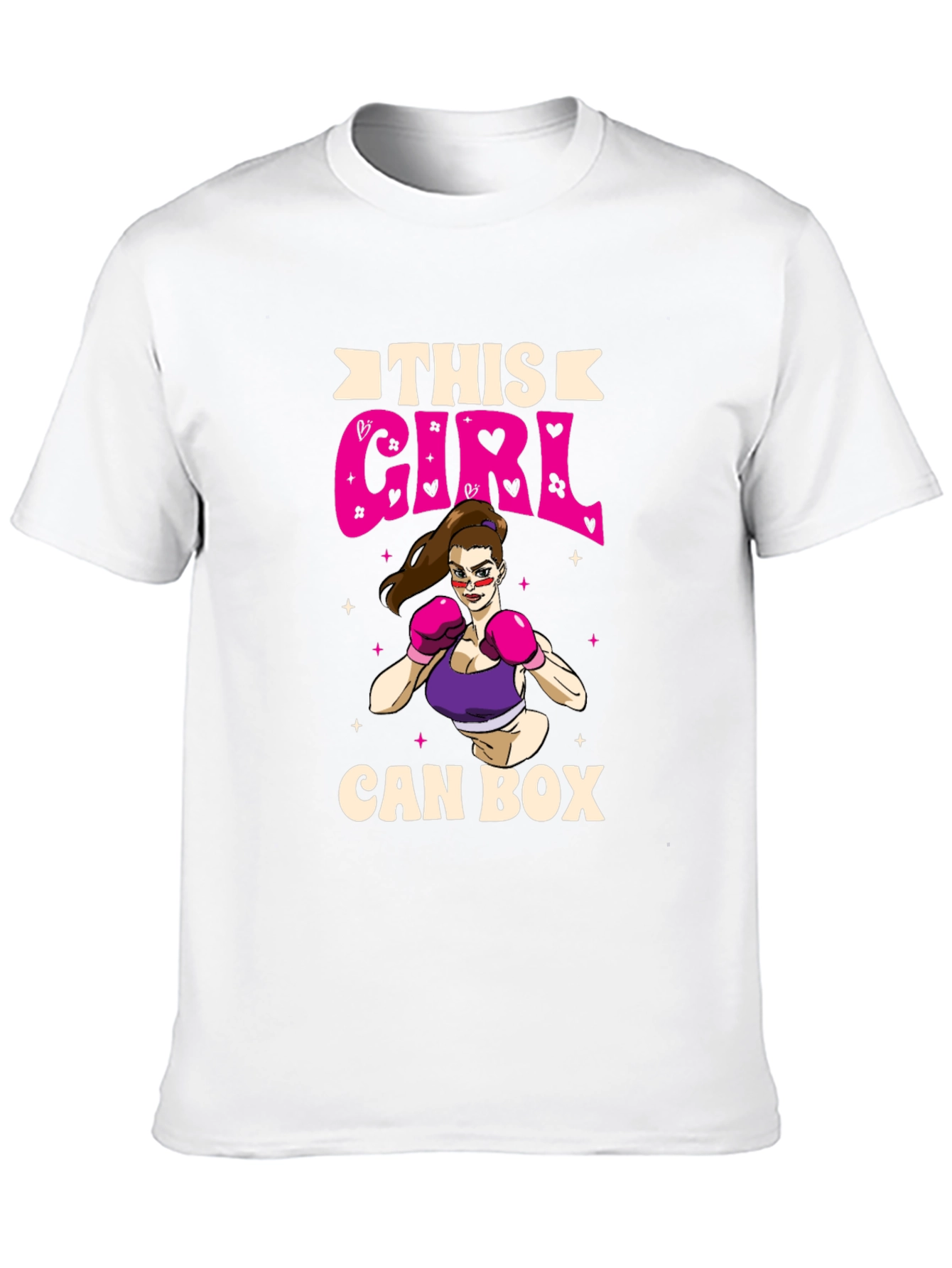 This Girl Can Box Graphic T-Shirt