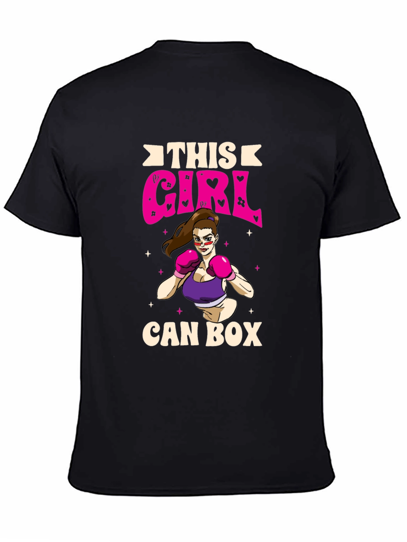 This Girl Can Box Graphic T-Shirt