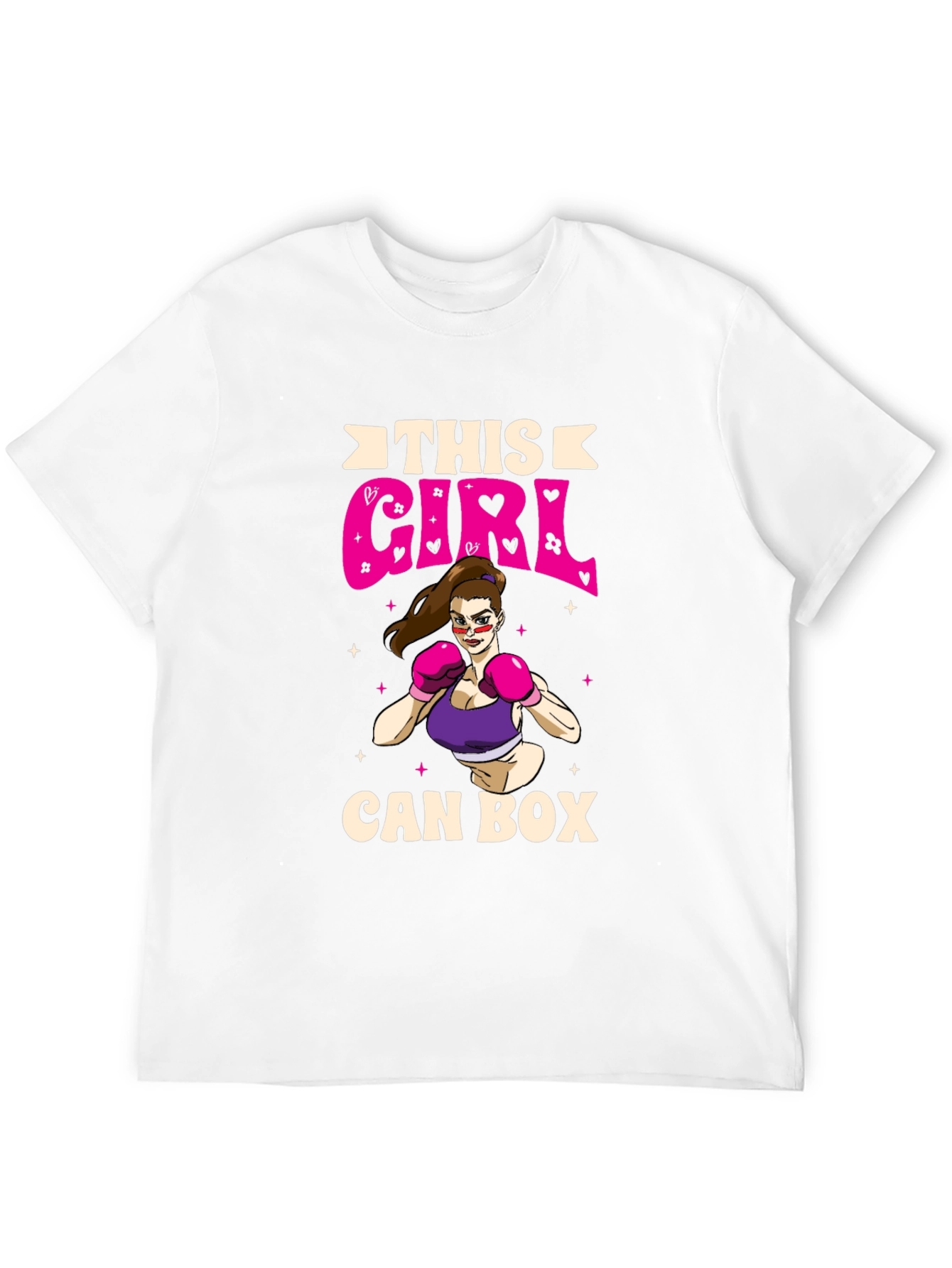 This Girl Can Box Graphic T-Shirt