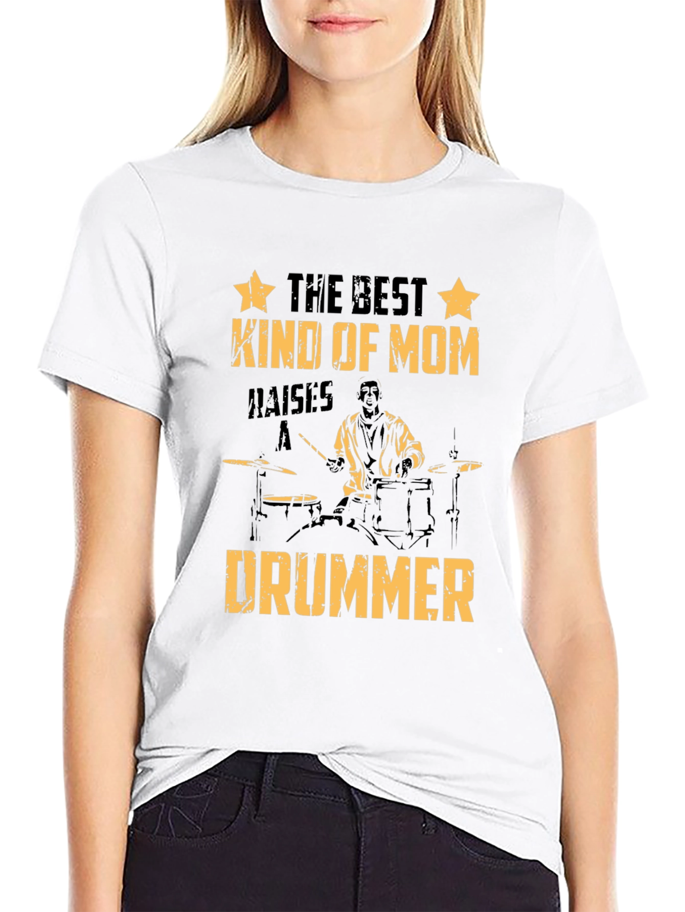 Best Kind of Mom Raises a Drummer T-Shirt
