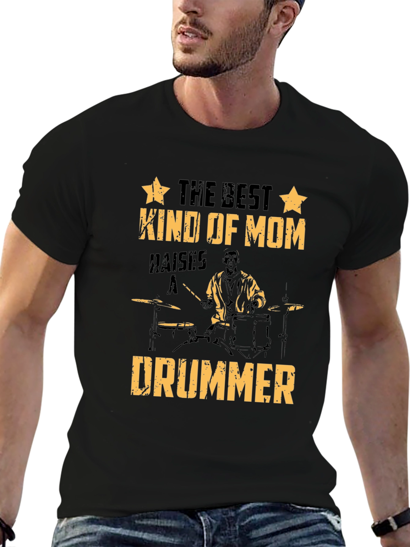 Best Kind of Mom Raises a Drummer T-Shirt