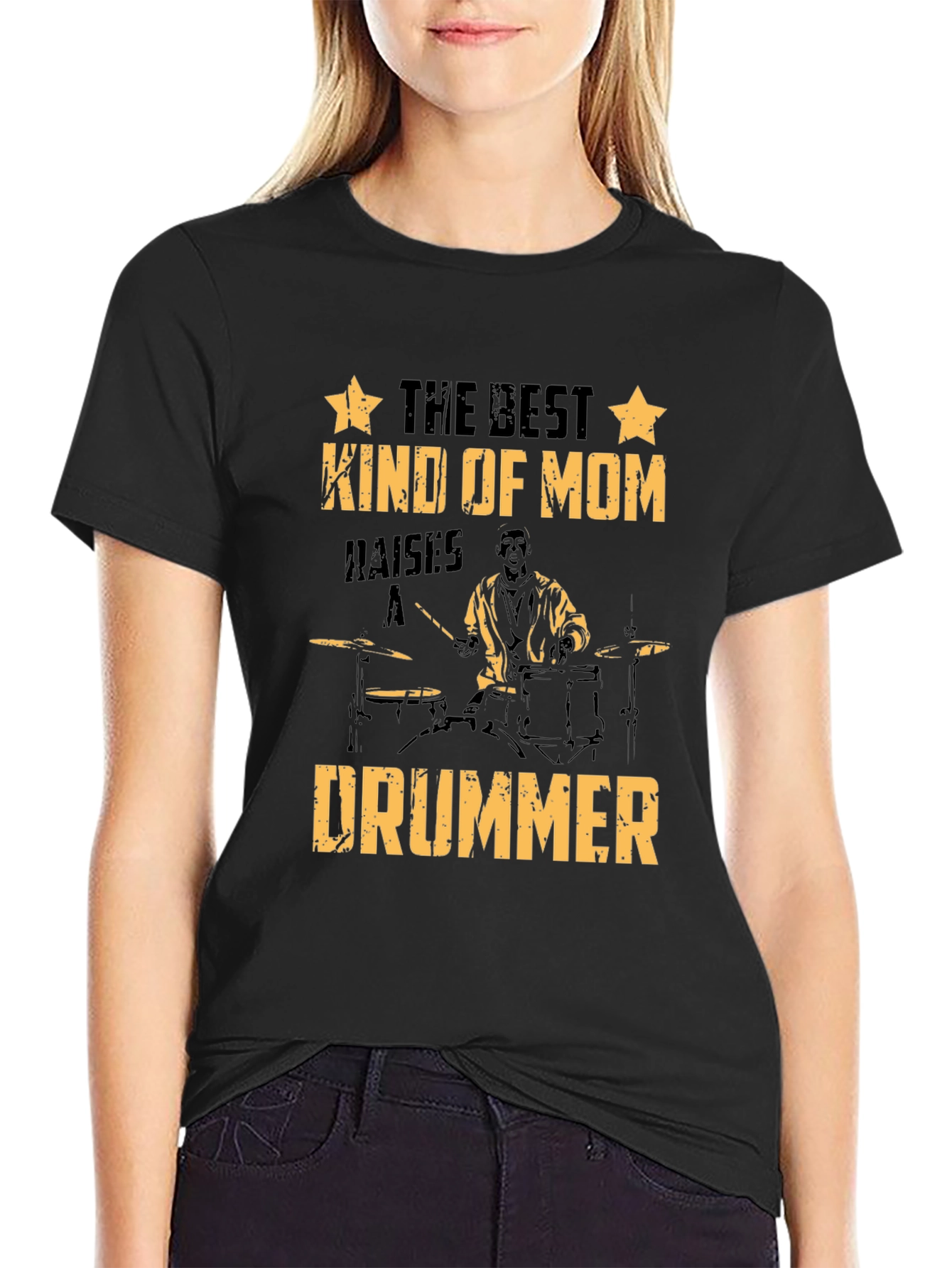 Best Kind of Mom Raises a Drummer T-Shirt