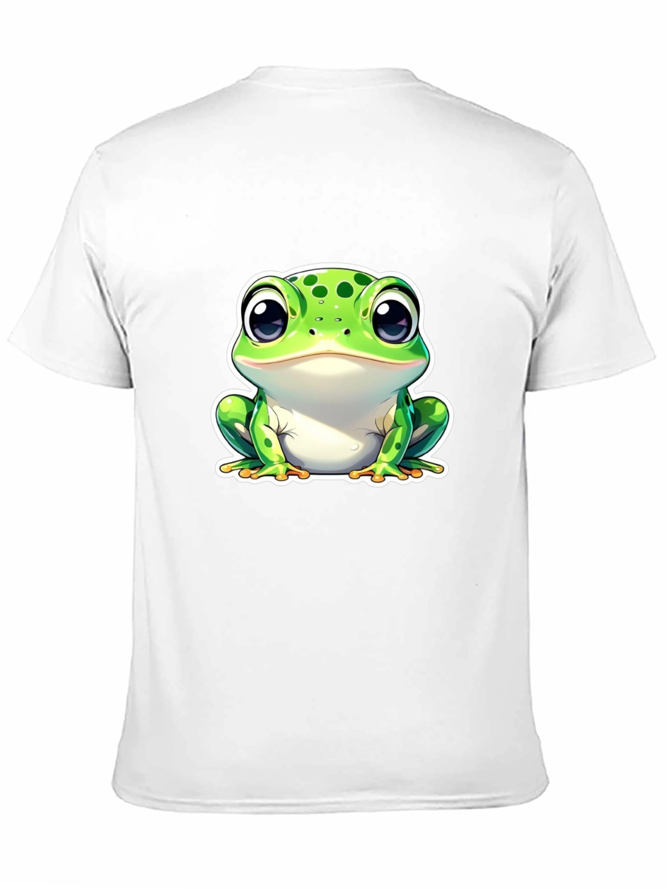 Cute Frog Graphic Tee - Unisex Black T-Shirt