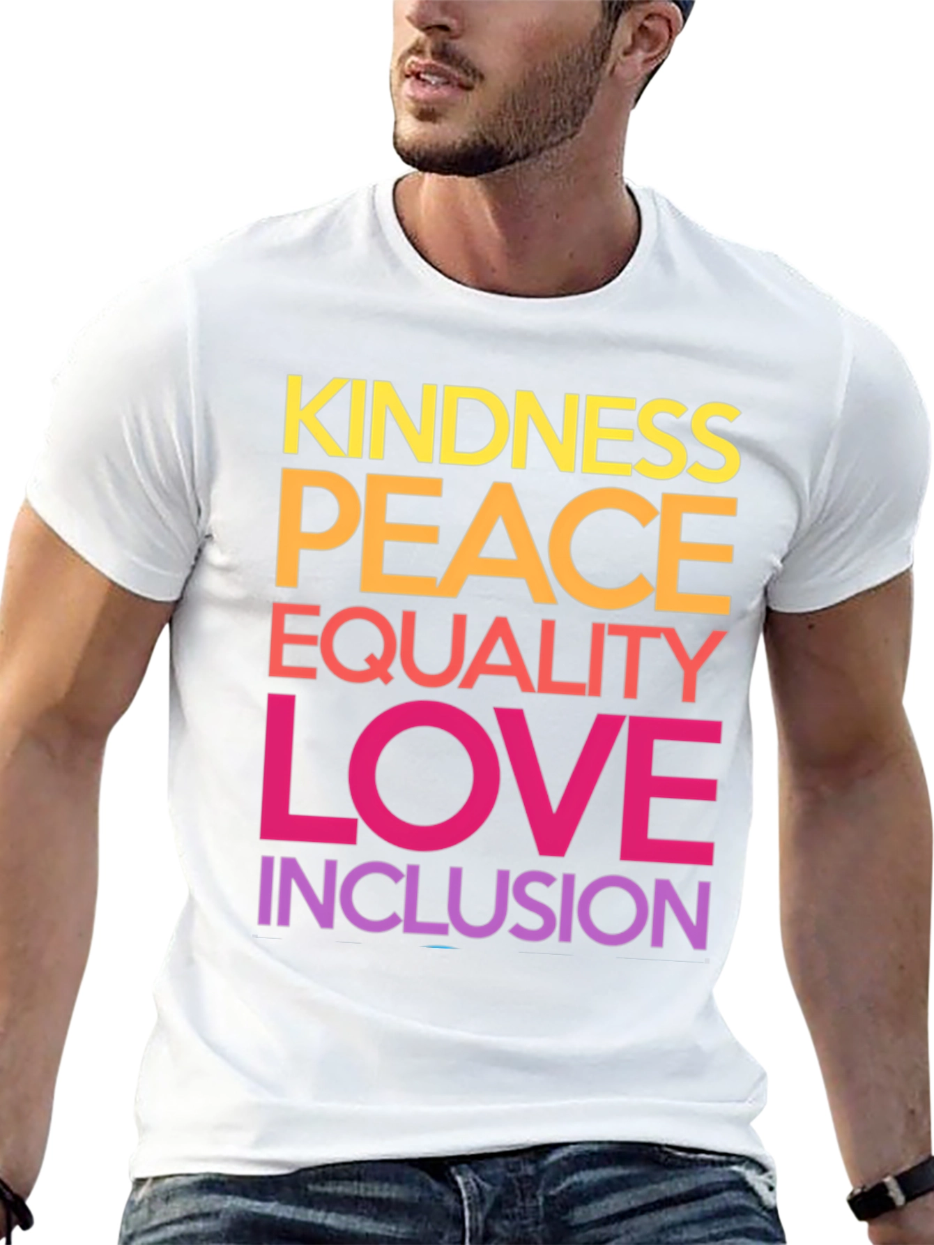 Kindness Peace Equality Love Inclusion T-Shirt