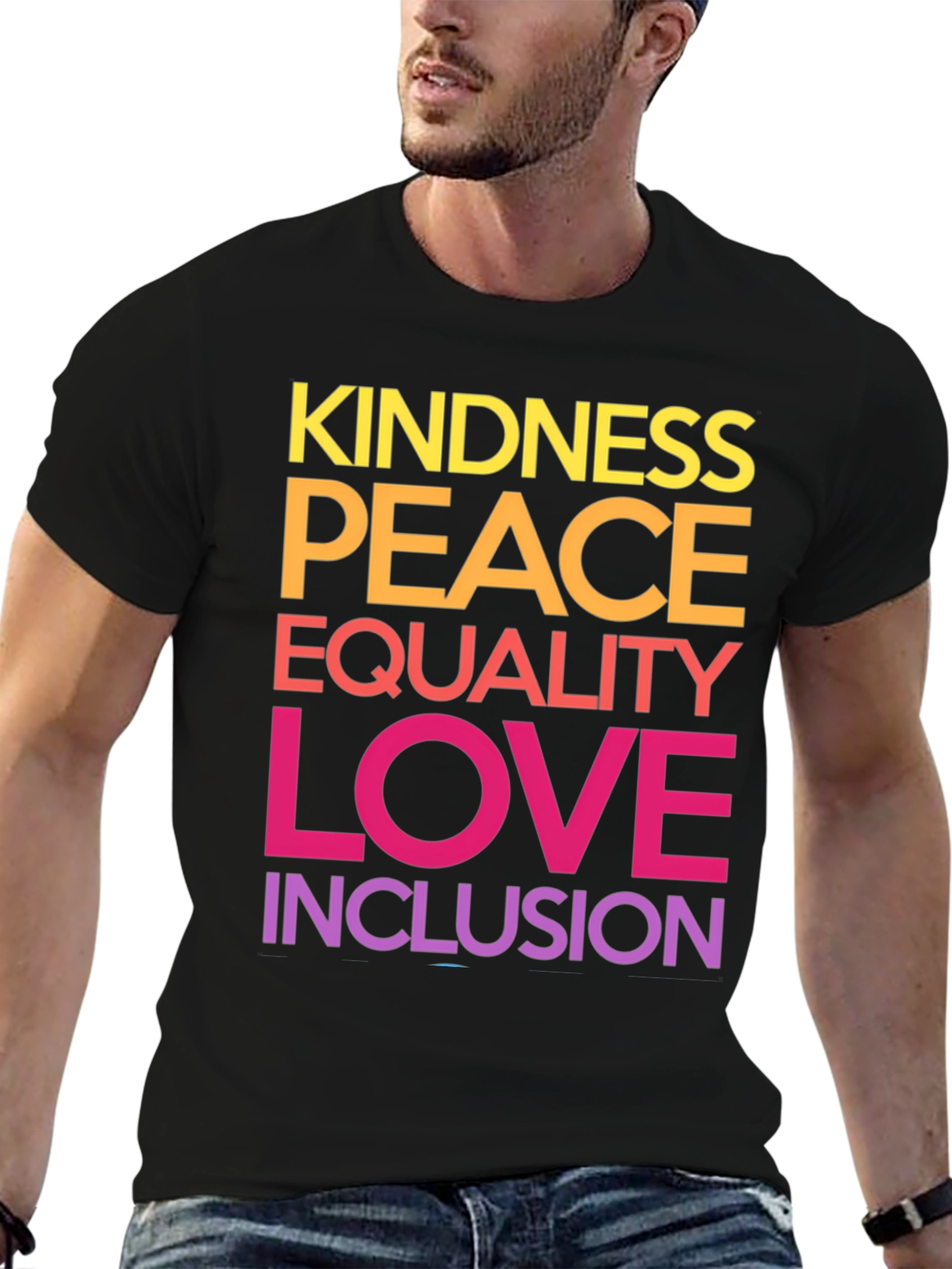 Kindness Peace Equality Love Inclusion T-Shirt