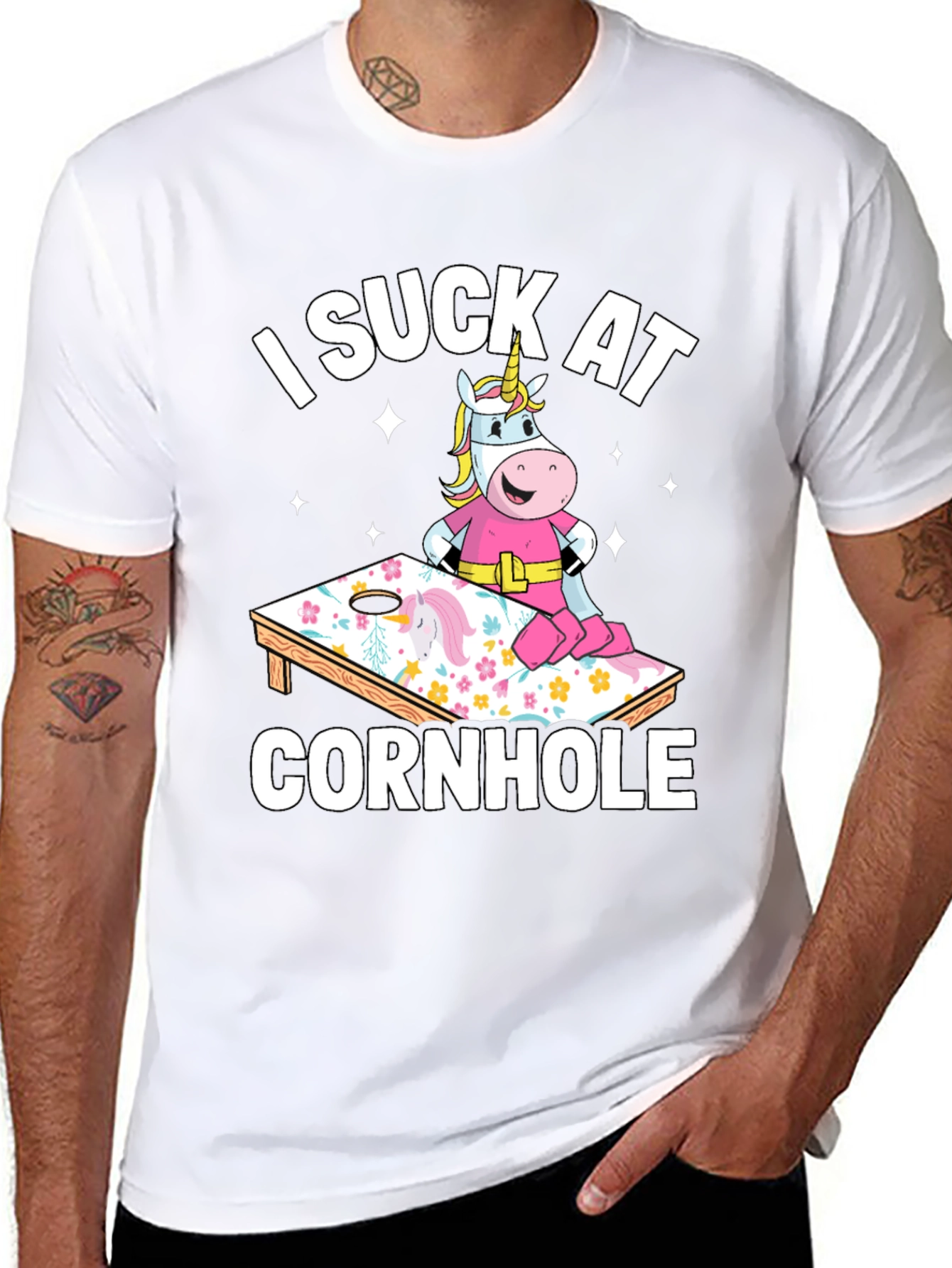 I Suck At Cornhole T-Shirt