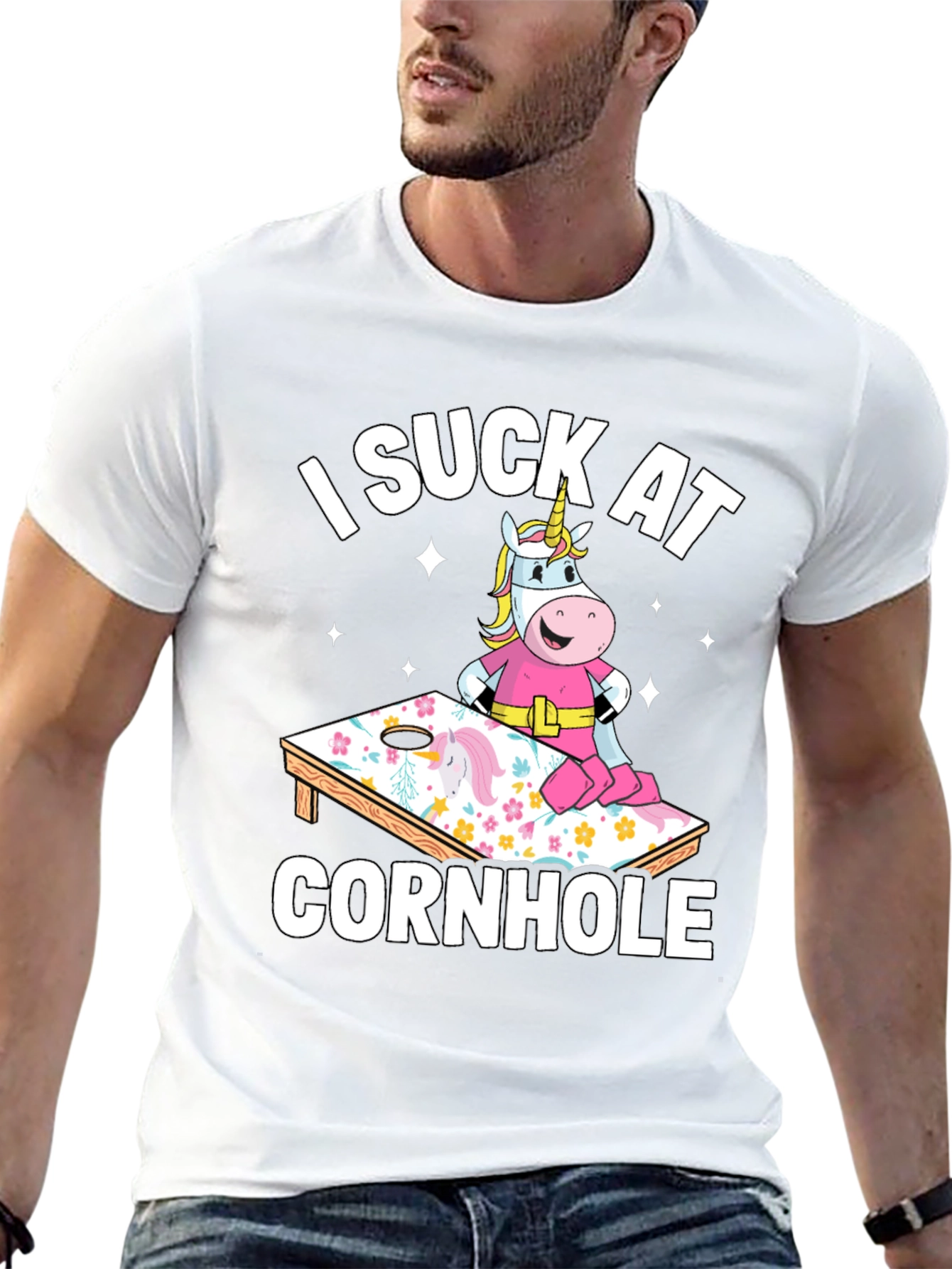 I Suck At Cornhole T-Shirt