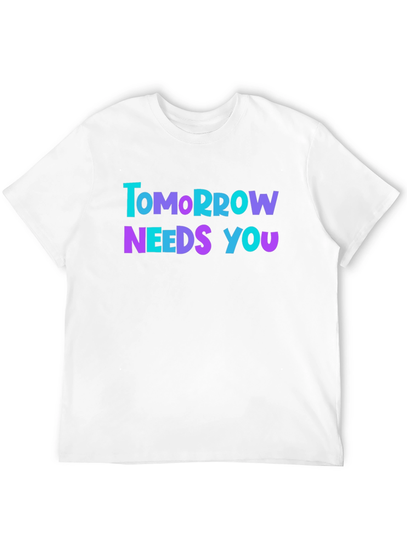 Tomorrow Needs You Graphic Tee - Black