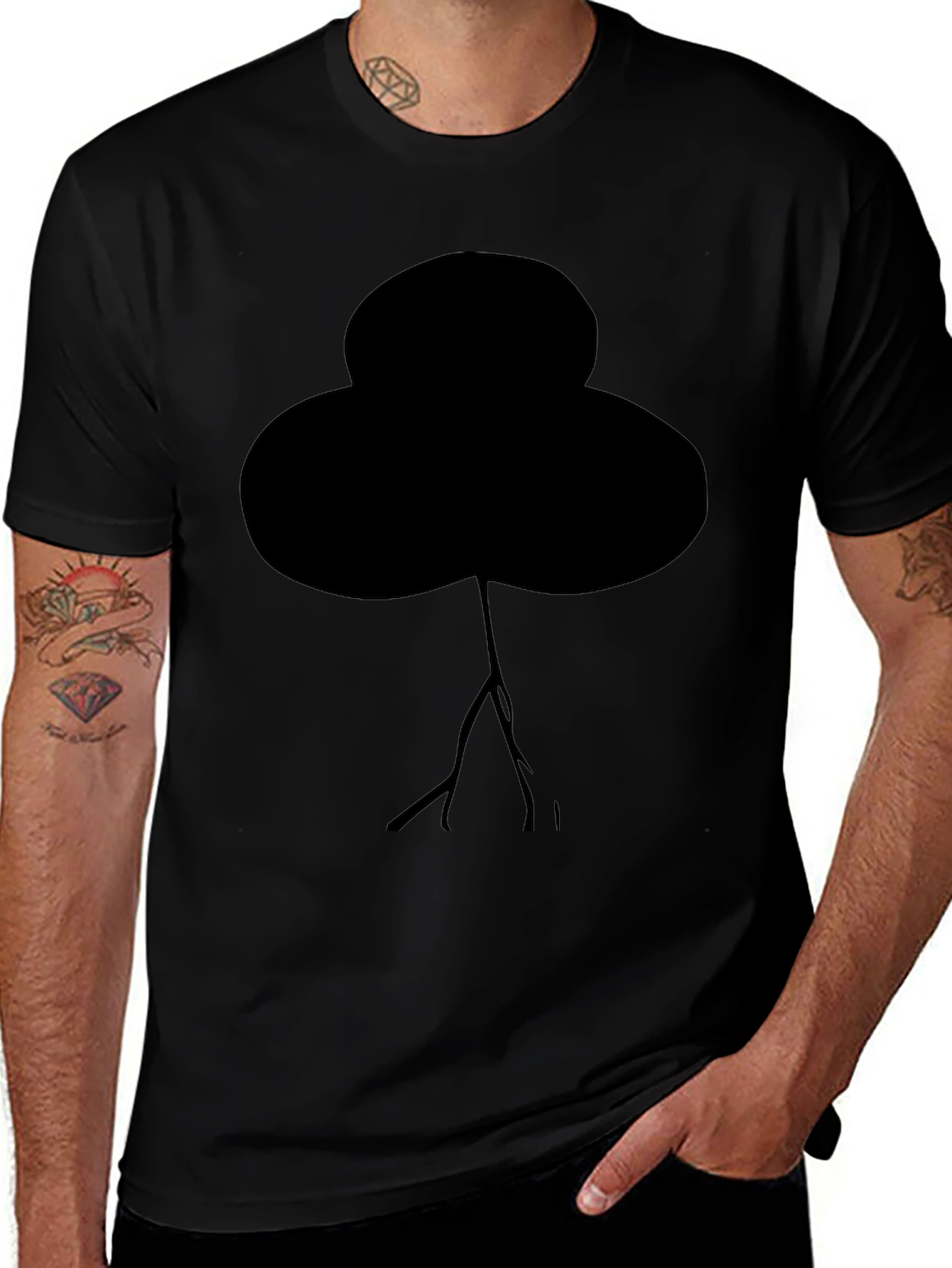 Black Clover Graphic Tee - Stylish & Unique Design
