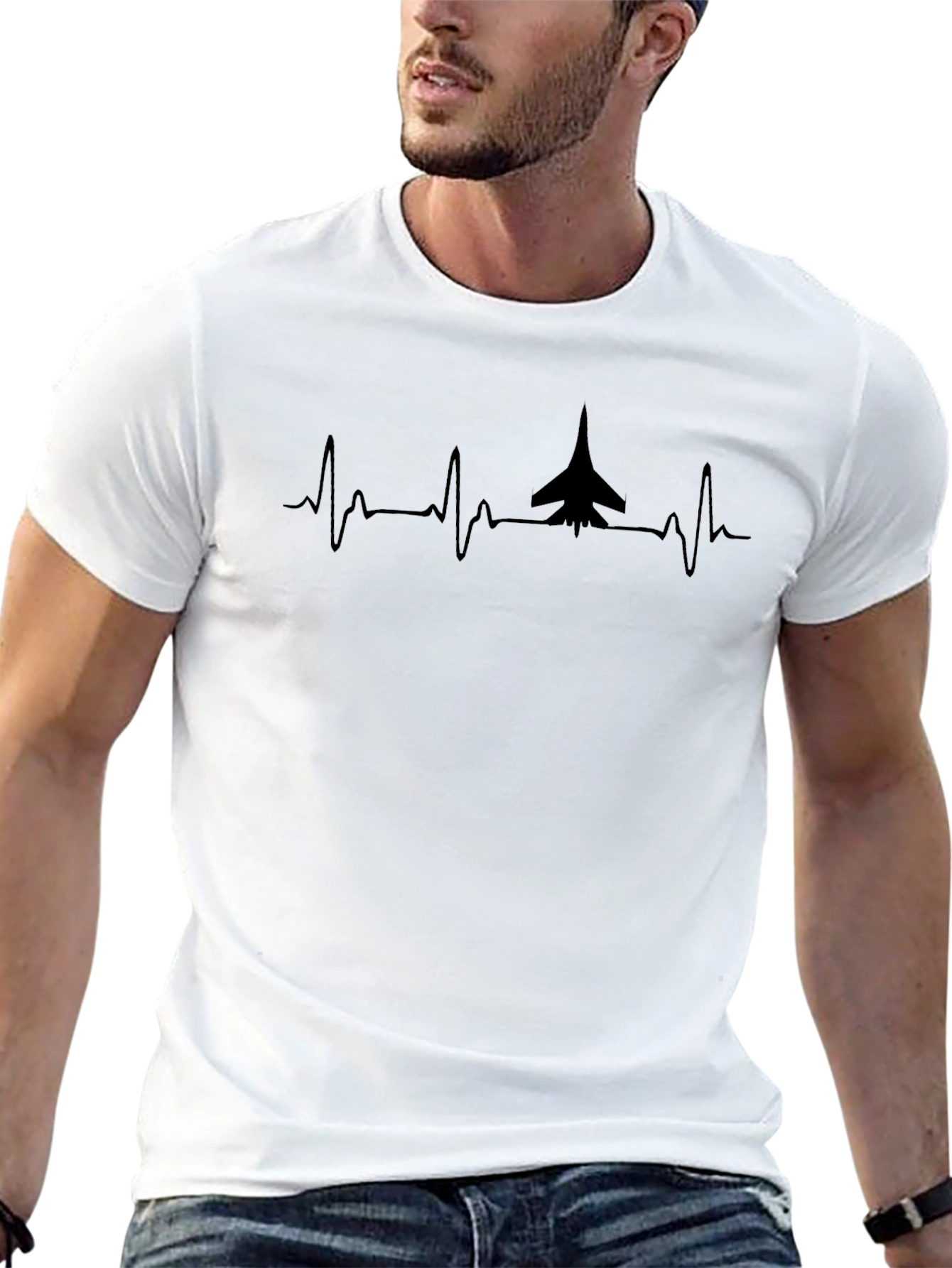 Jet Pulse Black T-Shirt
