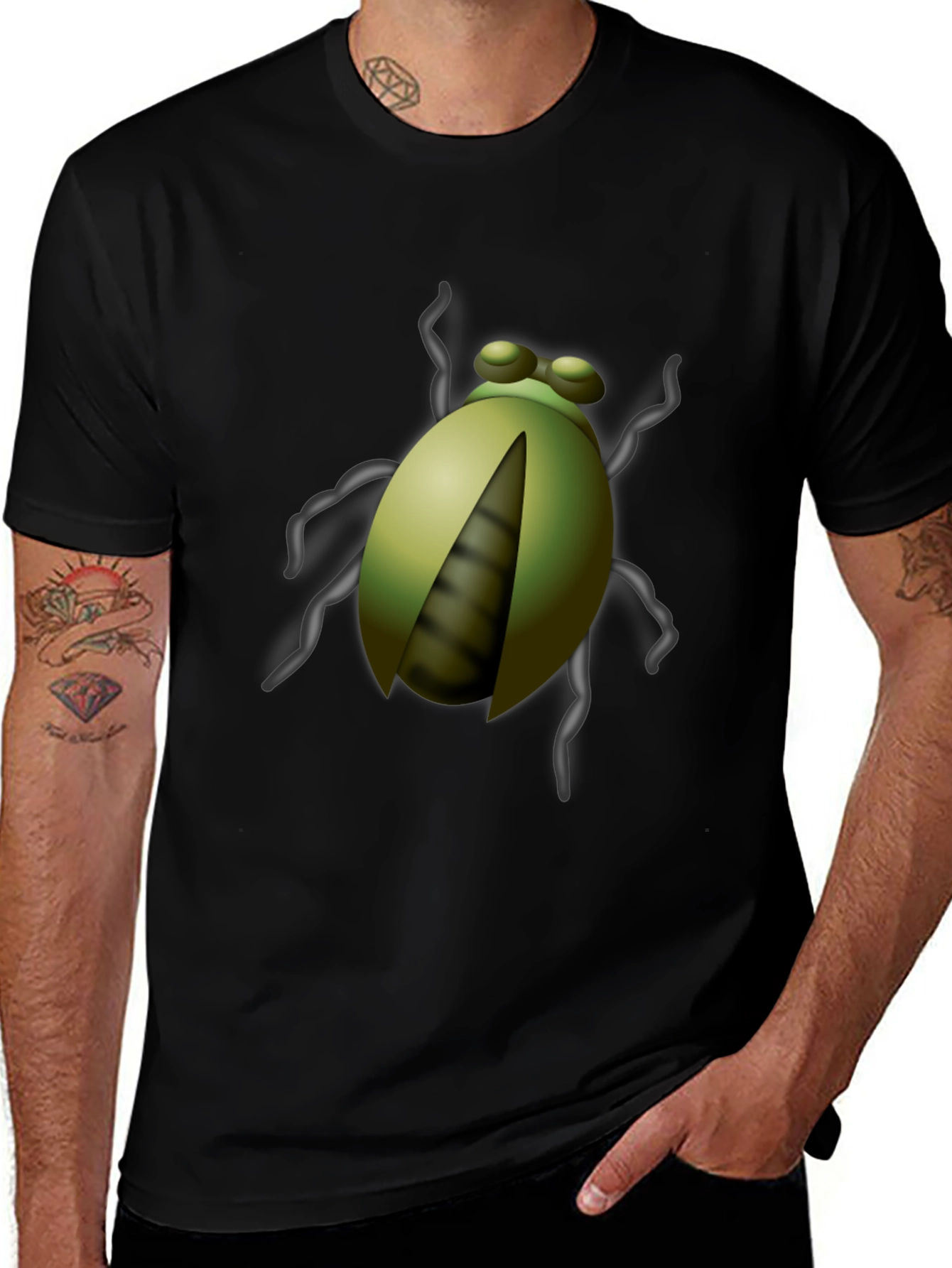 Bug Graphic Tee - Stylish & Unique Design