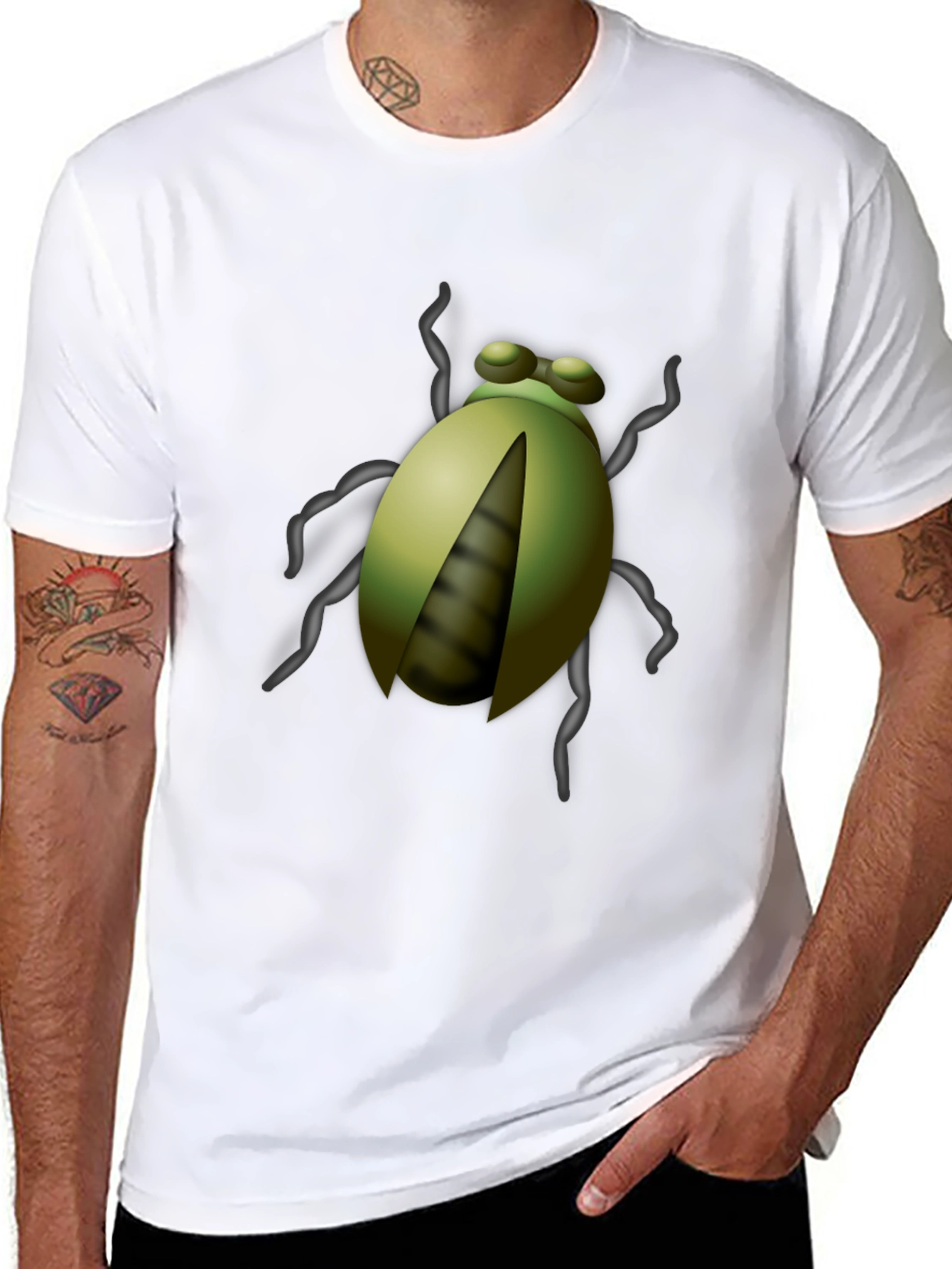 Bug Graphic Tee - Stylish & Unique Design